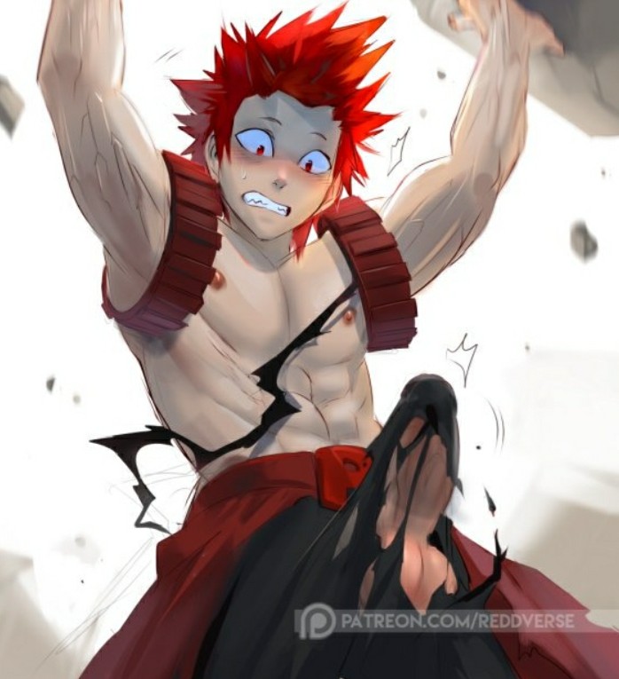 Eijirou_Kirishima My_Hero_Academia Reddblush