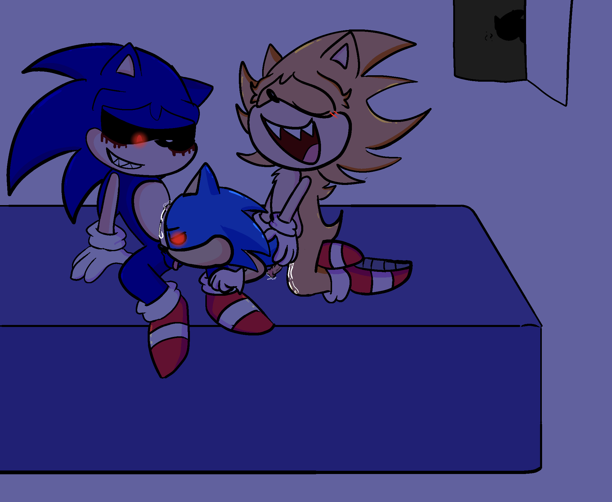 Post 6038116 Creepypasta Sonicexe Sonicthehedgehog Sonicthehedgehogseries Sunky Supersonic 9907