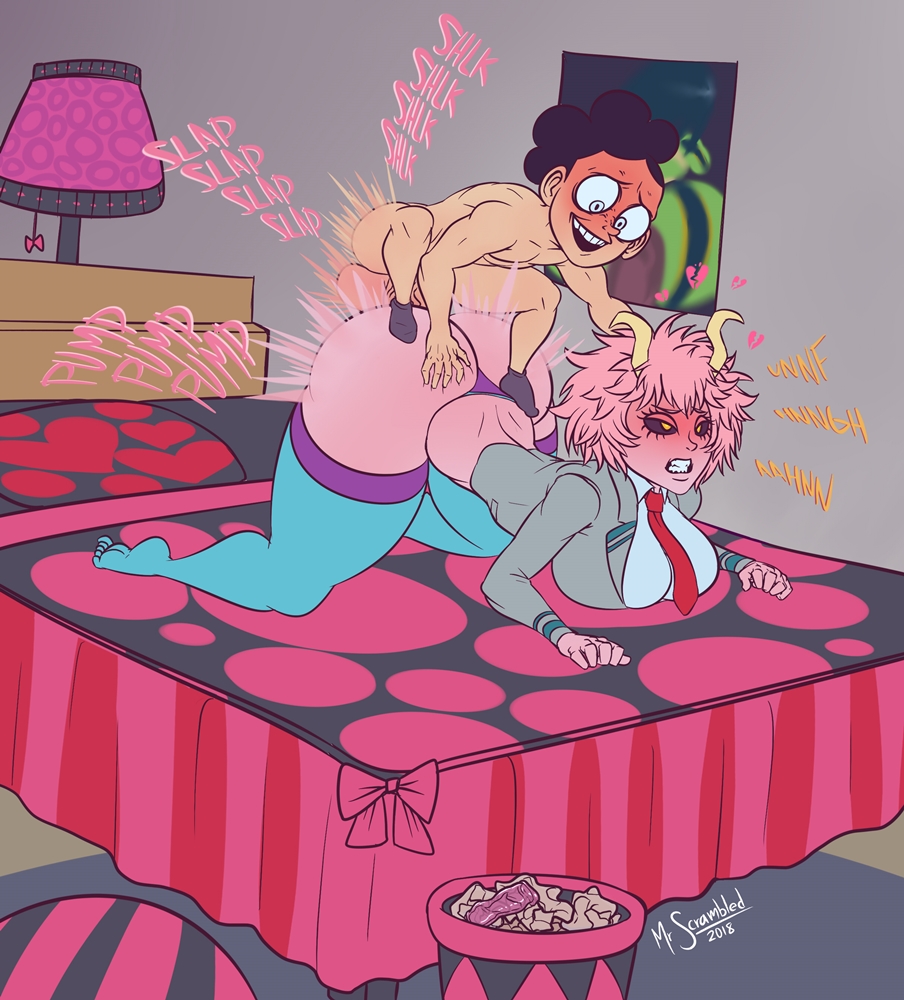 Post 2831923: Mina_Ashido Minoru_Mineta MrScrambled My_Hero_Academia