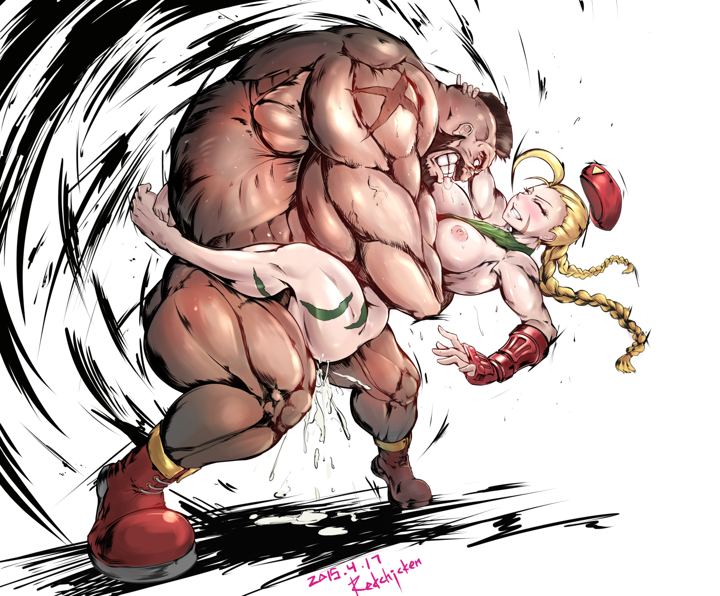 Cammy_White Redchicken Street_Fighter Zangief