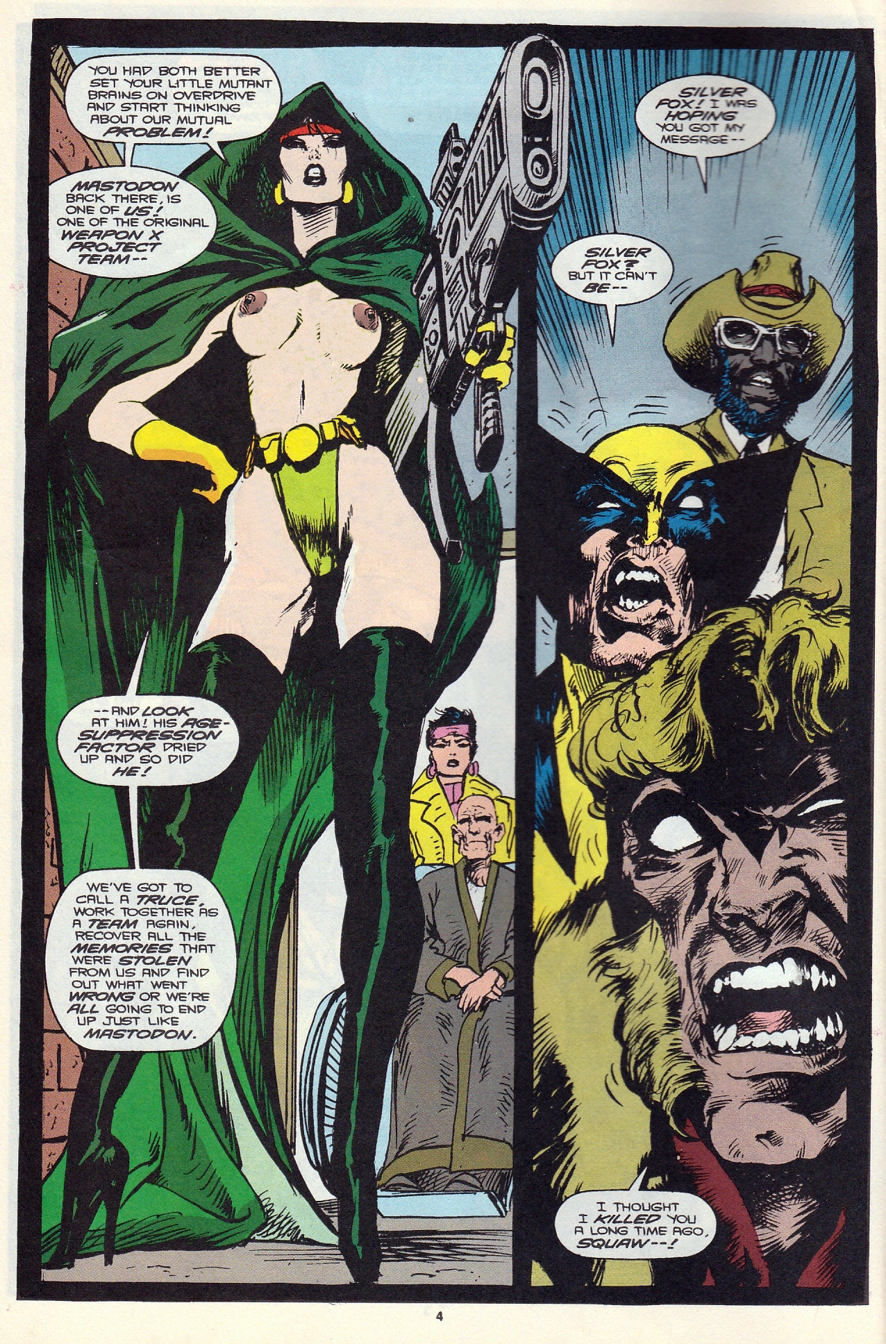 Silver fox men naked