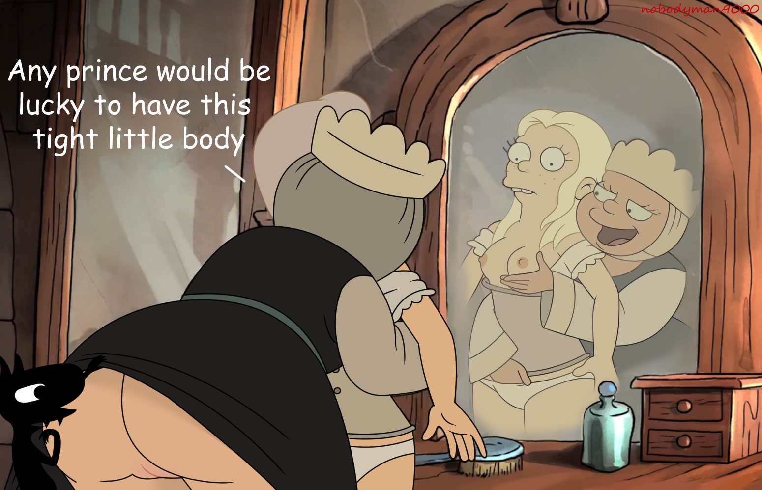 Bean from disenchantment naked