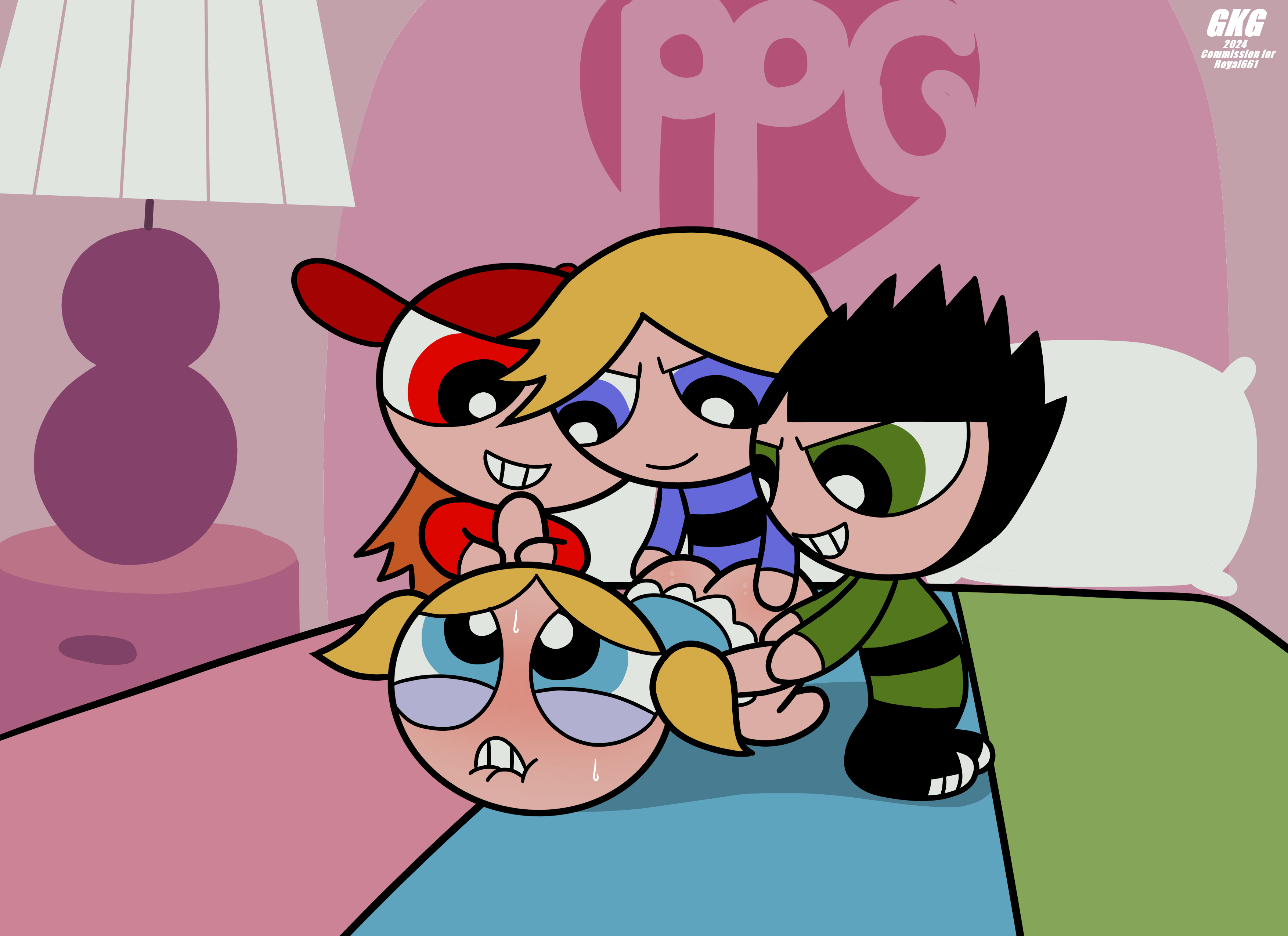 Boomer Brick Bubbles Butch GKG Powerpuff_Girls Rowdyruff_Boys