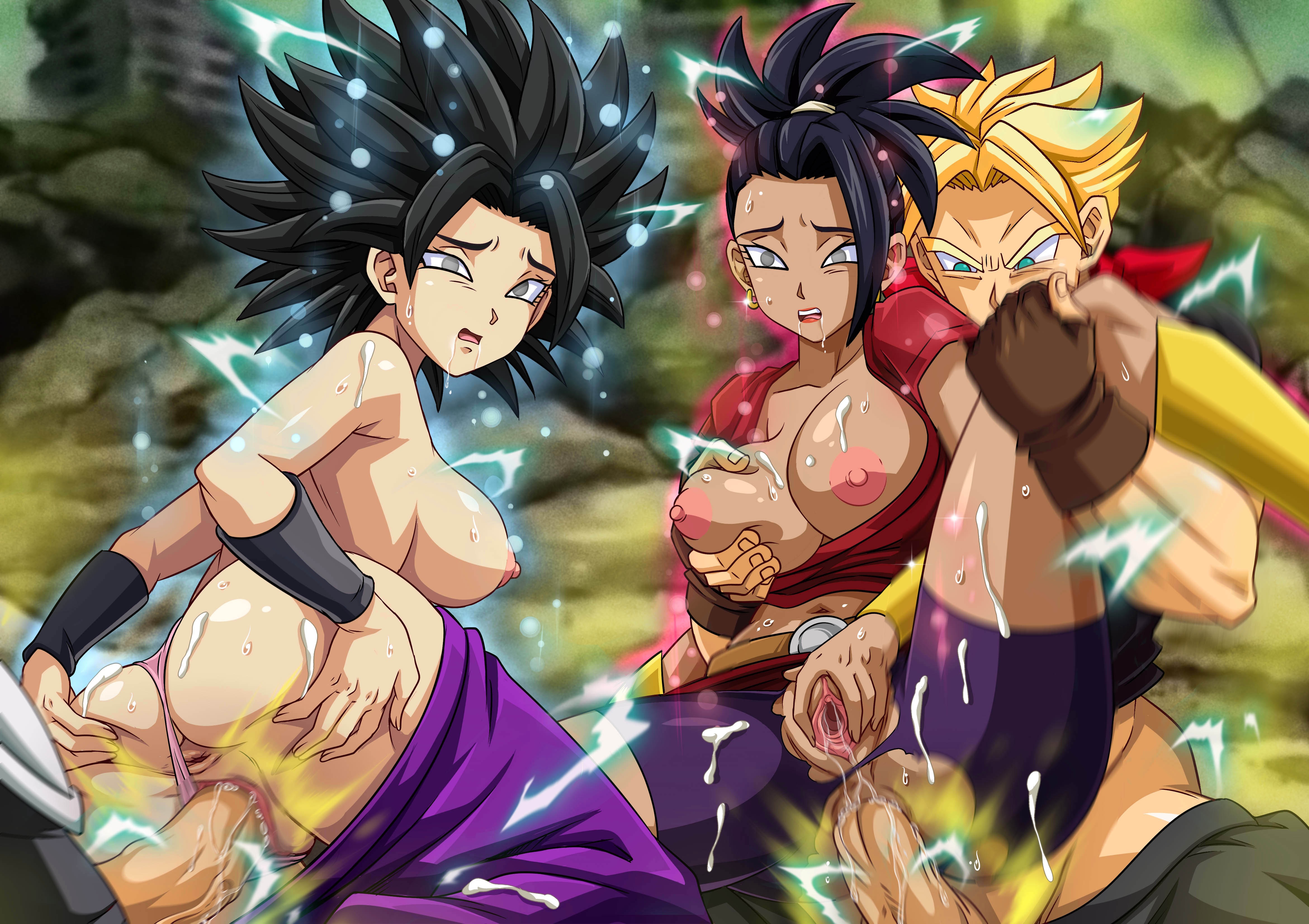 Post 3376500 Caulifla Dragonballseries Dragonballheroes Kale Kamin Oren Sano Br Trunks 7726