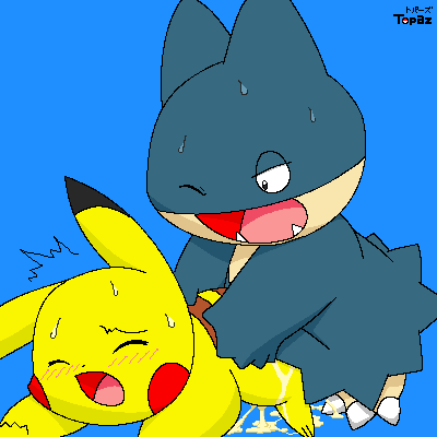 Munchlax Pikachu Porkyman Topaz