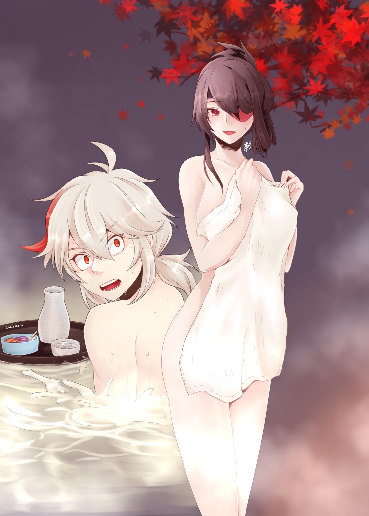 Post 4907347: Beidou Genshin_Impact Kazuha_Kaedehara nakaaki