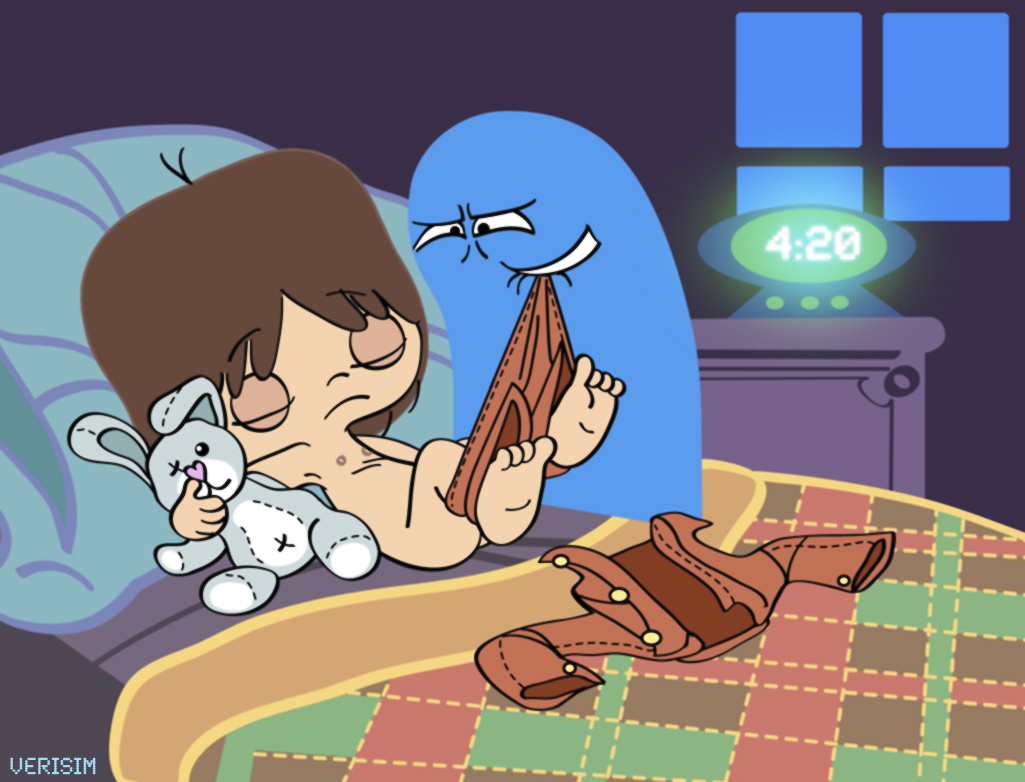 Bloo from foster's home