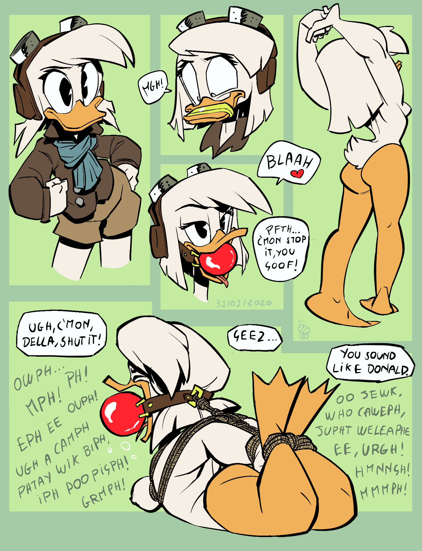 Dumbella duck