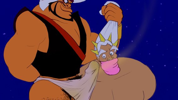 Post 4524205 Aladdinseries Crossover Gaggedprince Kingtriton Razoul Thelittlemermaid 6831