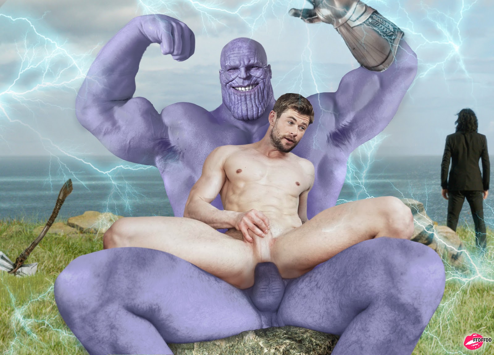 Post 3100917 Avengers Chris Hemsworth Fakes Loki Marvel Marvel Cinematic Universe Thanos Thor