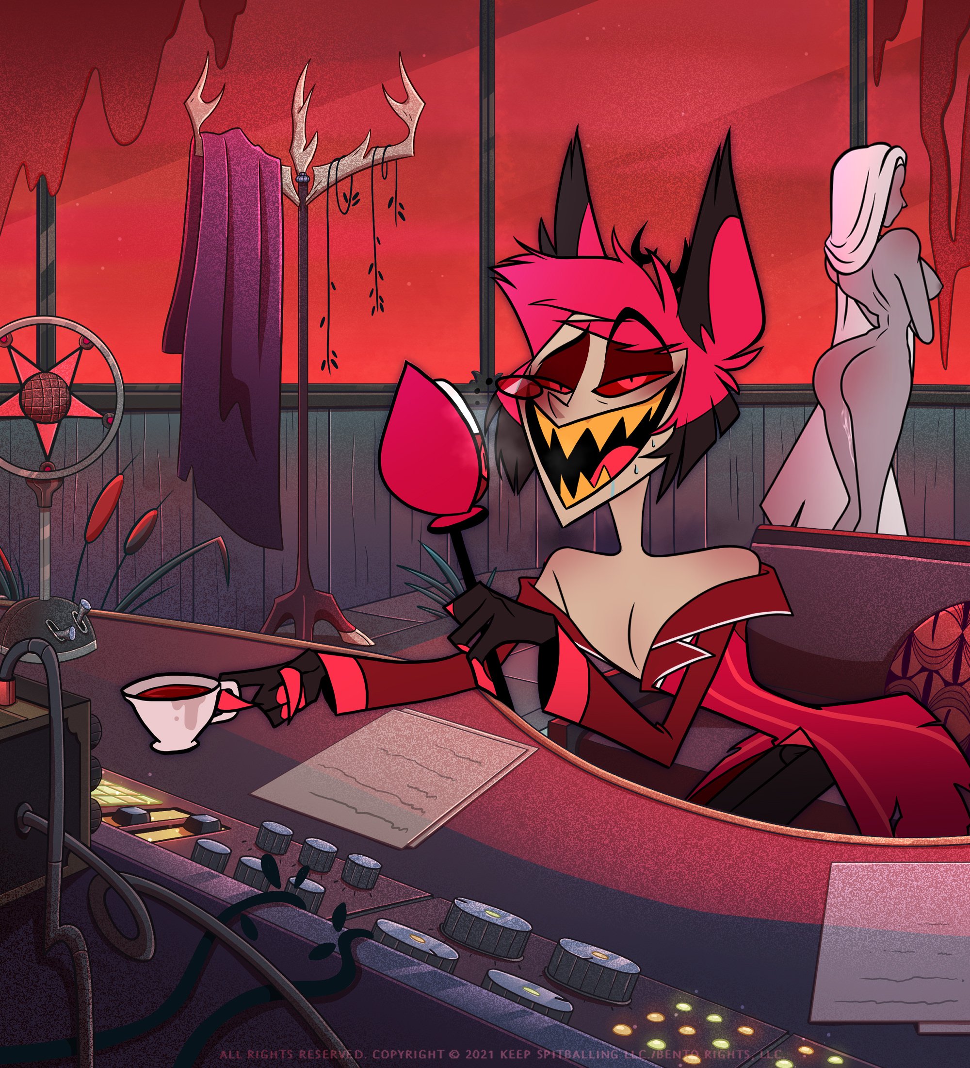 Post 5906604 Alastor Edit Hazbinhotel Vaggie 