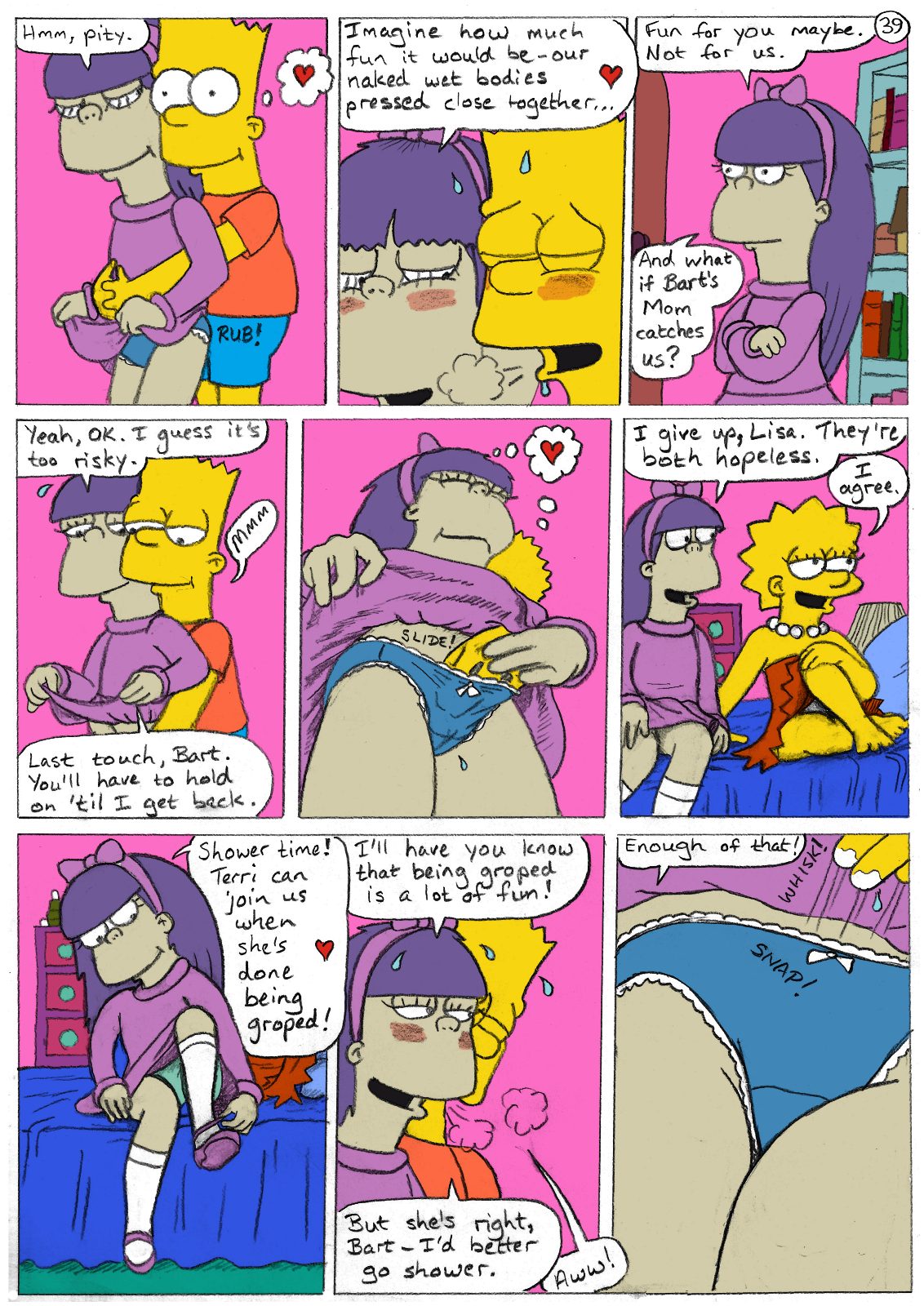 Post 5121525 Bart Simpson Comic Jimmy Lisa Simpson Sherri Mackleberry Terri Mackleberry The