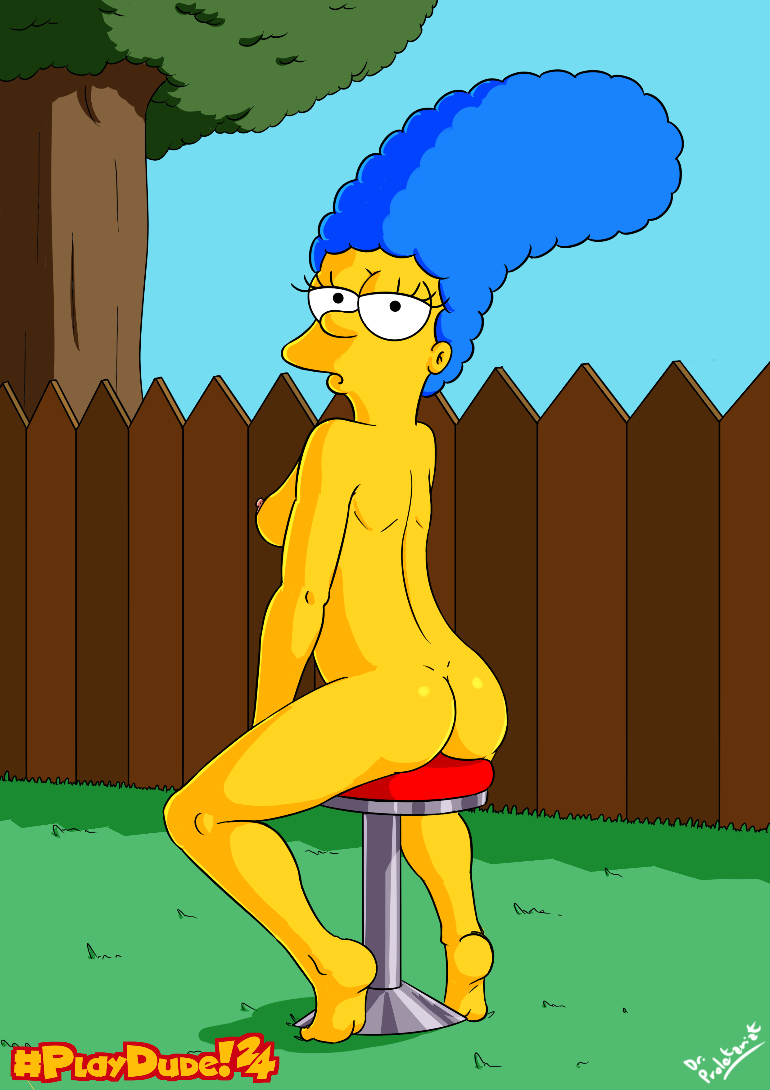 Dr._Proletariat Marge_Simpson The_Simpsons