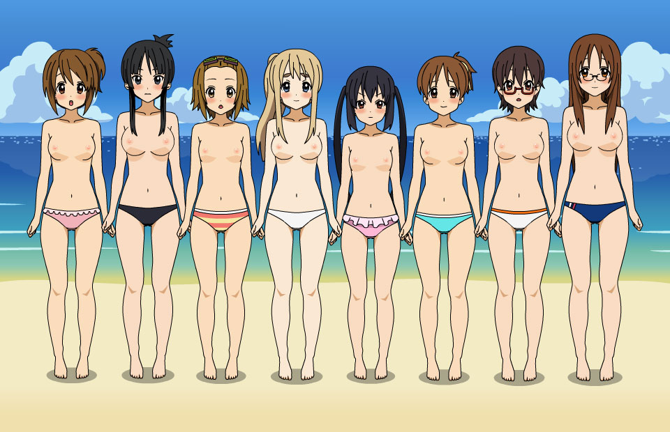 Azusa_Nakano K-On! Mio_Akiyama Nodoka_Manabe Ritsu_Tainaka Sawako_Yamanaka Tsumugi_Kotobuki Ui_Hirasawa Yui_Hirasawa