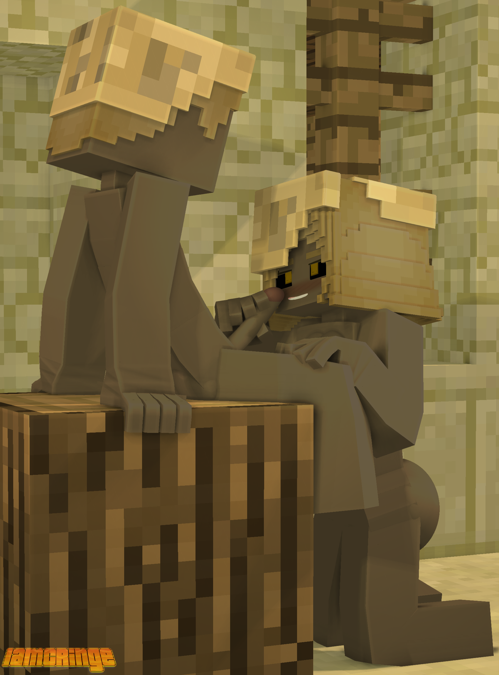 Husk IamCringe Mine-imator Minecraft