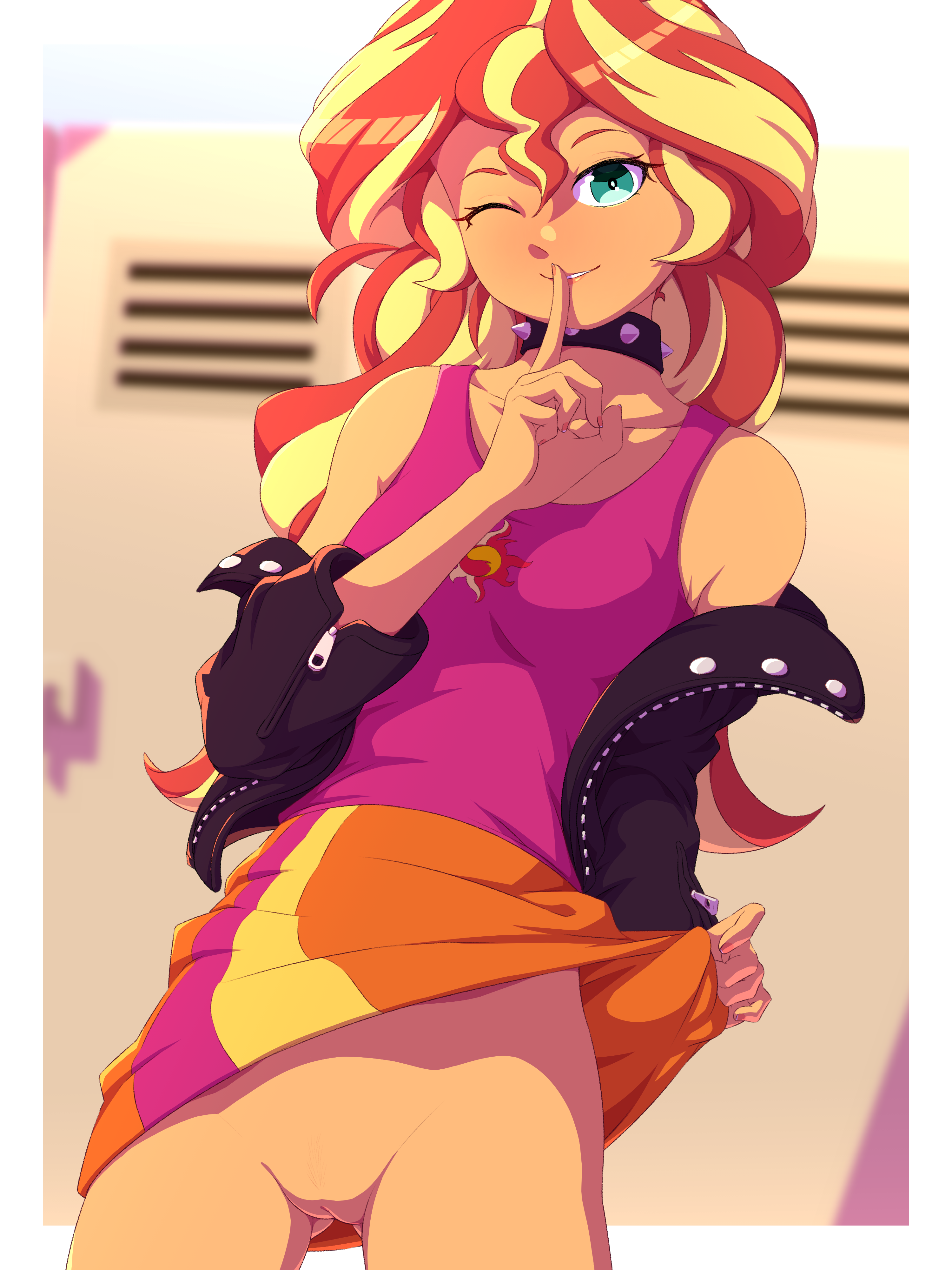 Equestria_Girls Friendship_is_Magic My_Little_Pony Rockset Sunset_Shimmer