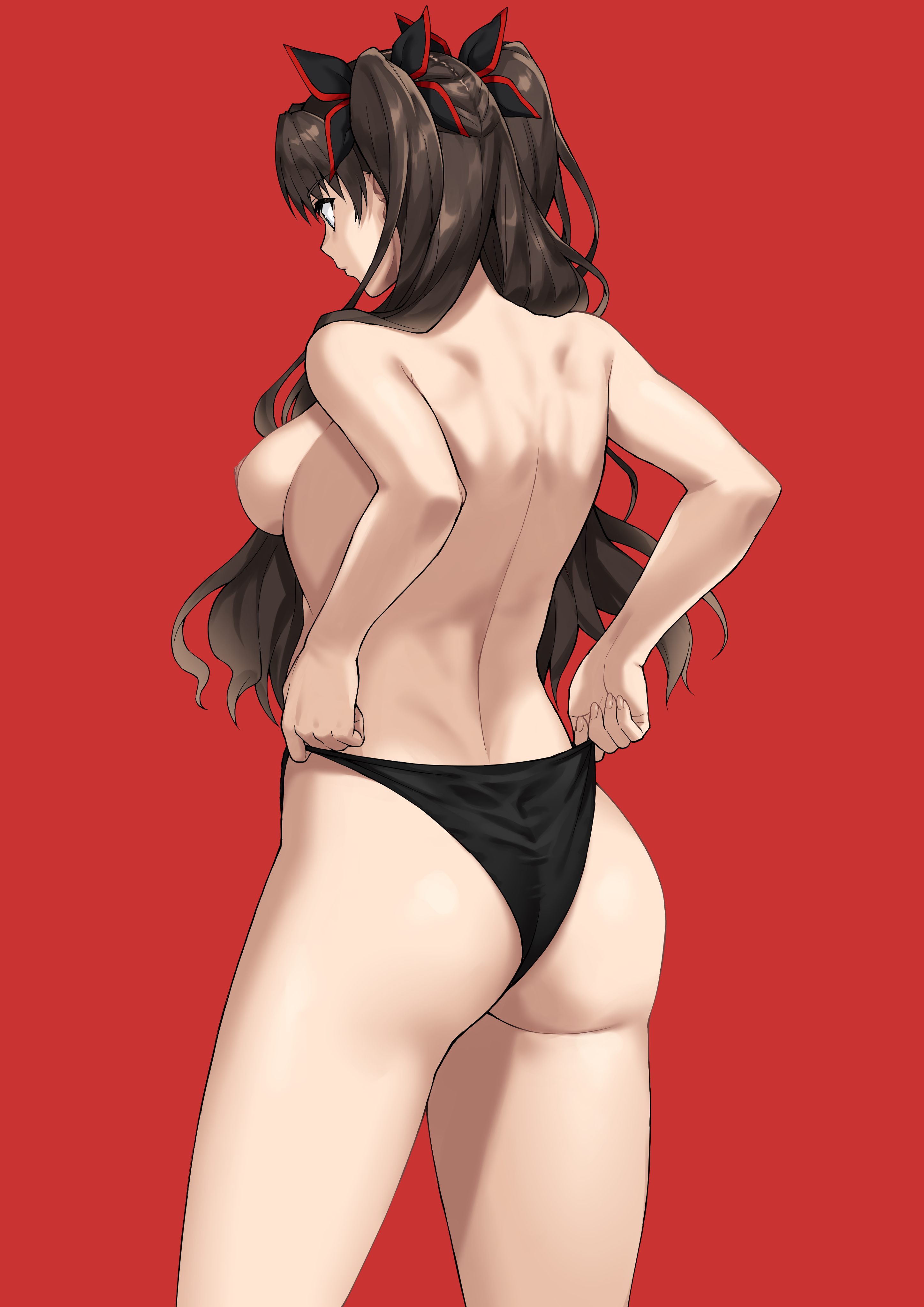 Fate/Stay_Night Fate_(series) Rin_Tohsaka bunshin_trick