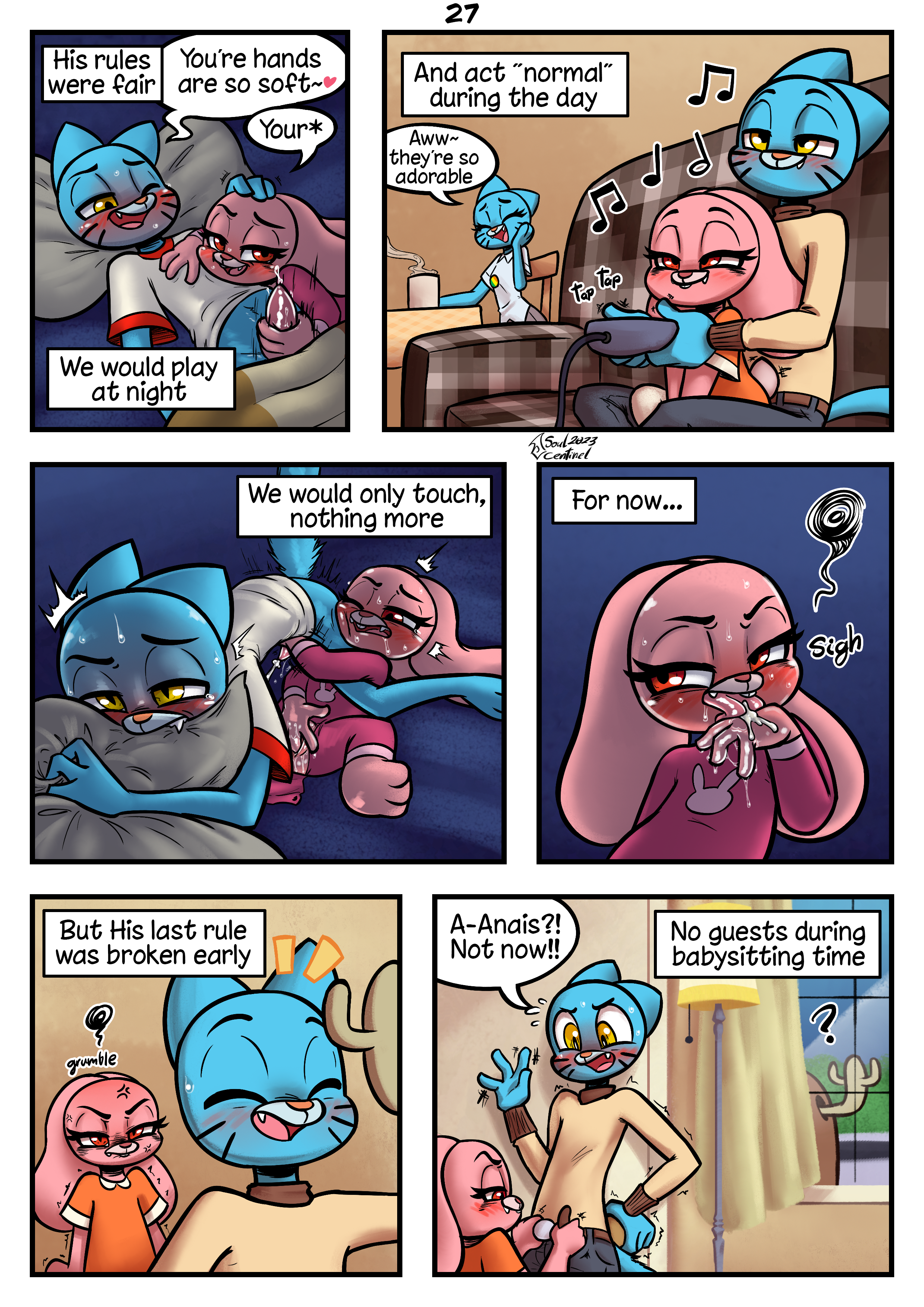 Post 5611945: Anais_Watterson comic Gumball_Watterson Nicole_Watterson  Penny_Fitzgerald SoulCentinel The_Amazing_World_of_Gumball