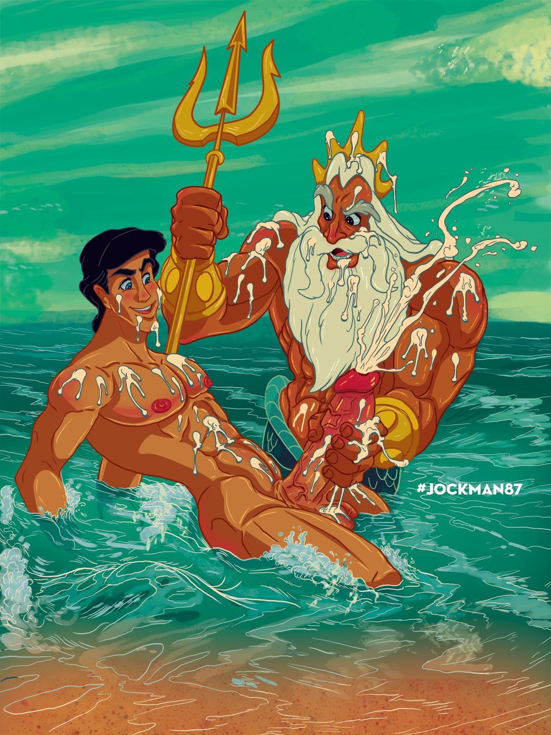 King Triton Porn - Post 1569853: jockman87 King_Triton Prince_Eric The_Little_Mermaid