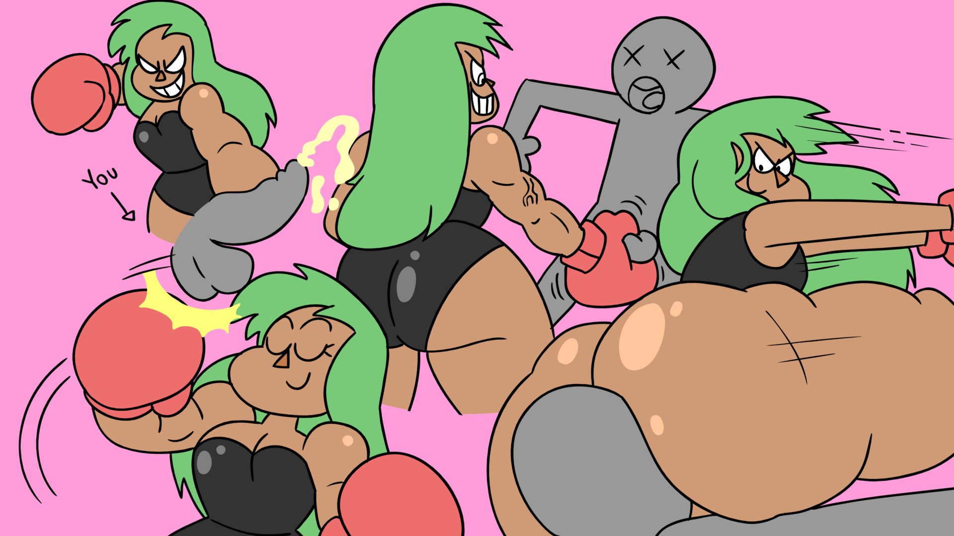 Punching Judy Ok K O By Mrchasecomix On Deviantart | My XXX Hot Girl