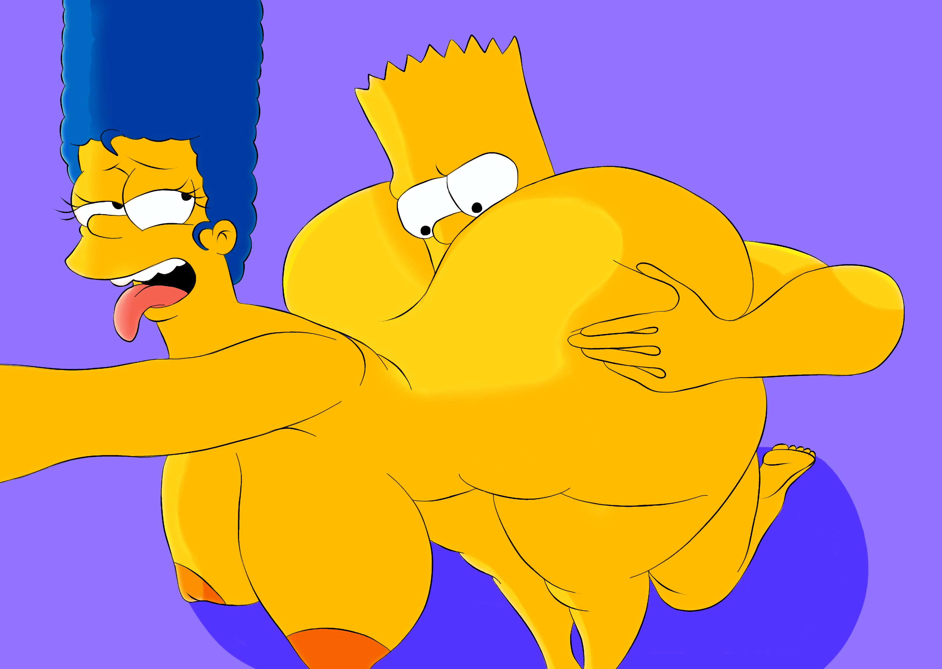 Bart_Simpson Marge_Simpson The_Simpsons mkkstt8