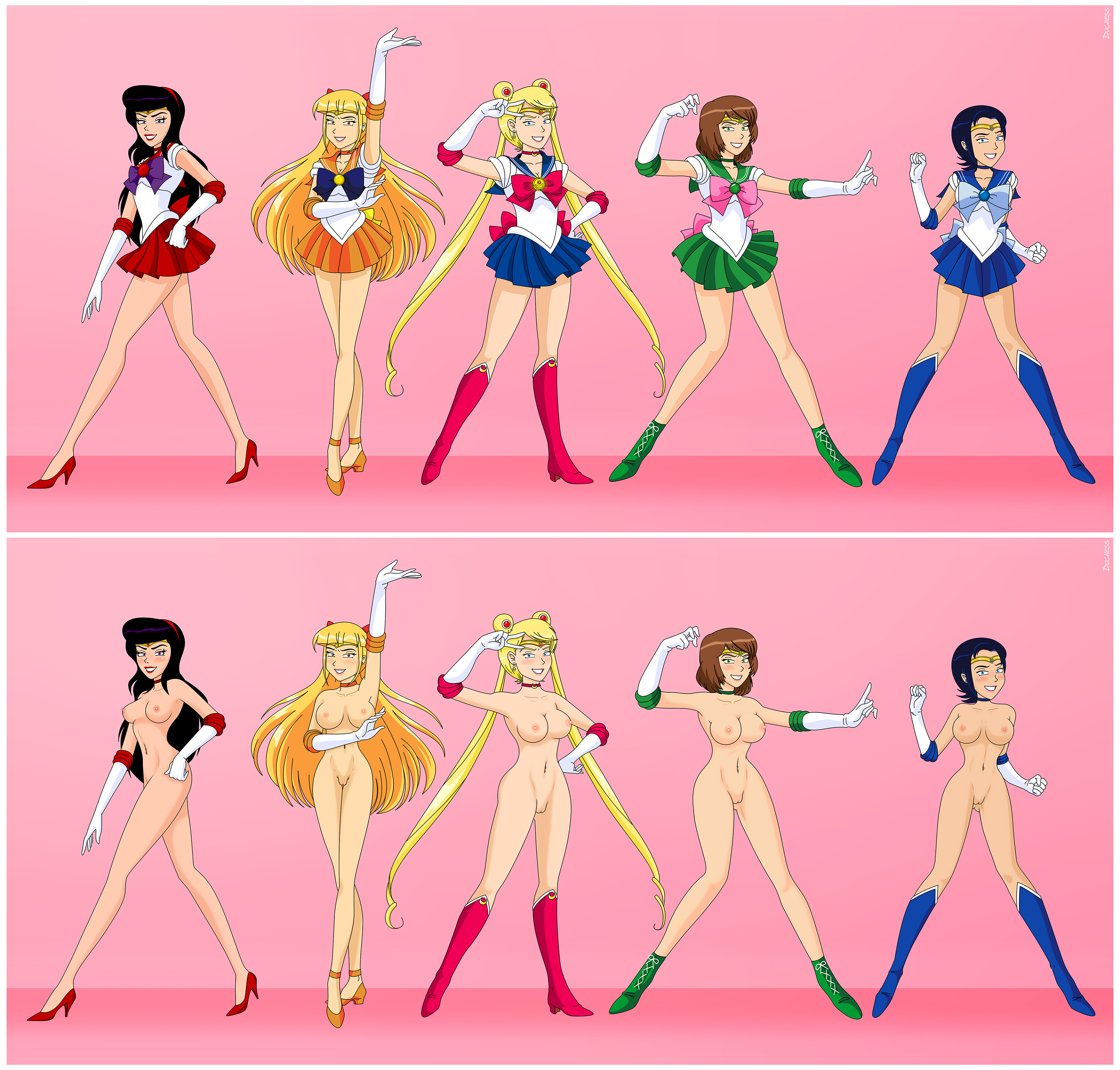 Ami_Mizuno Duchess_(artist) Julia Larisa_Korolev Makoto_Kino Michelle Minako_Aino Rei_Hino Sailor_Moon Sandra_North Sandra_and_Woo Usagi_Tsukino Zoey_Irwin cosplay