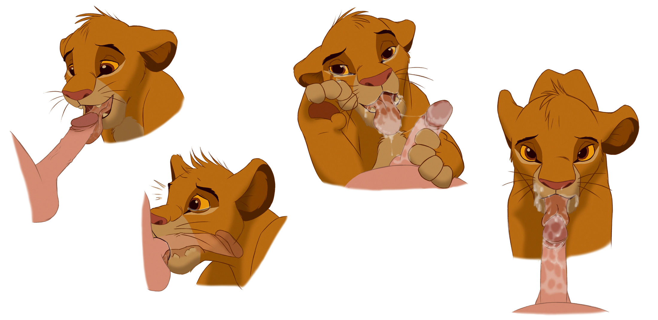 Lion king cub base