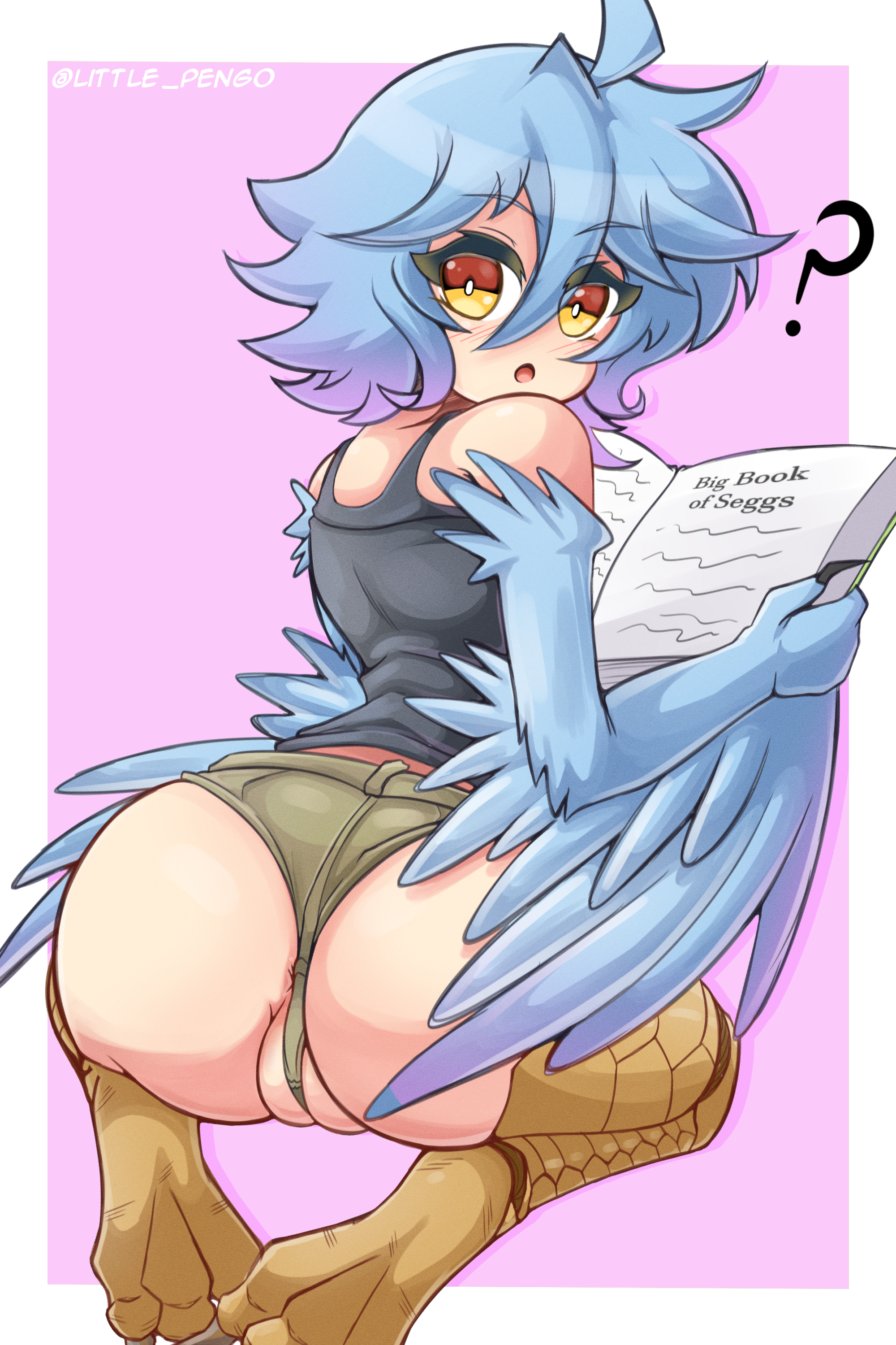 LittlePengo Monster_Musume:_Everyday_Life_With_Monster_Girls Papi harpy