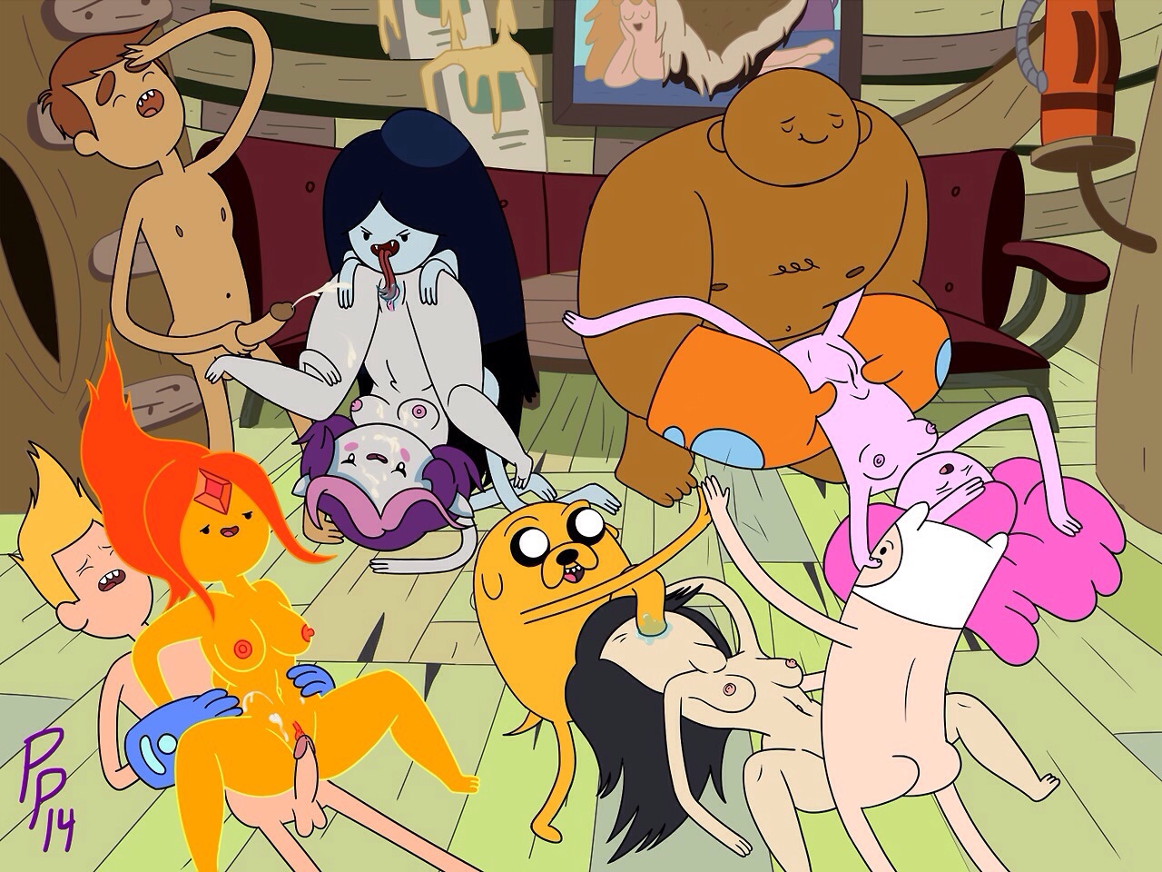 Adventure time and bravest warriors