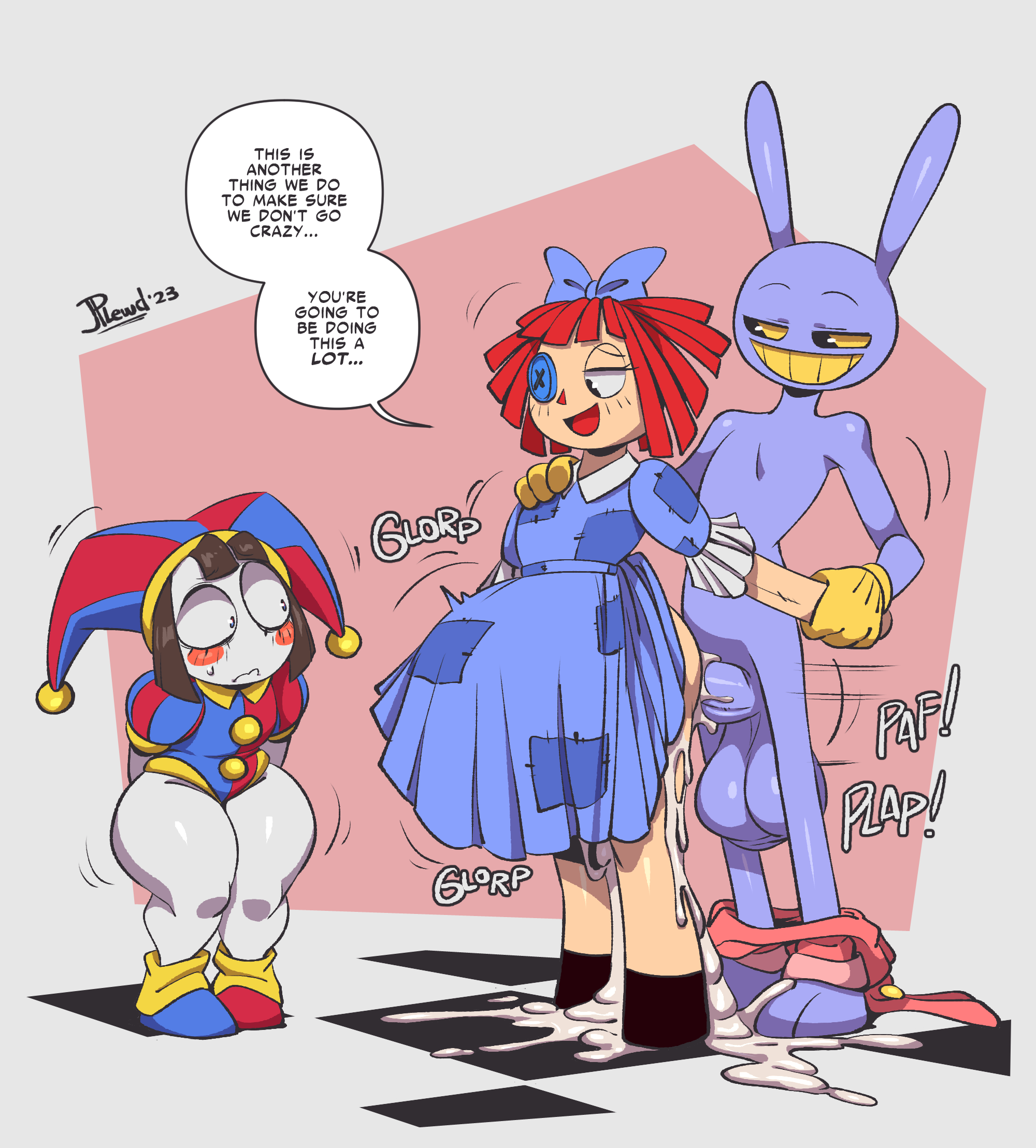 The amazing digital circus pomni x jax