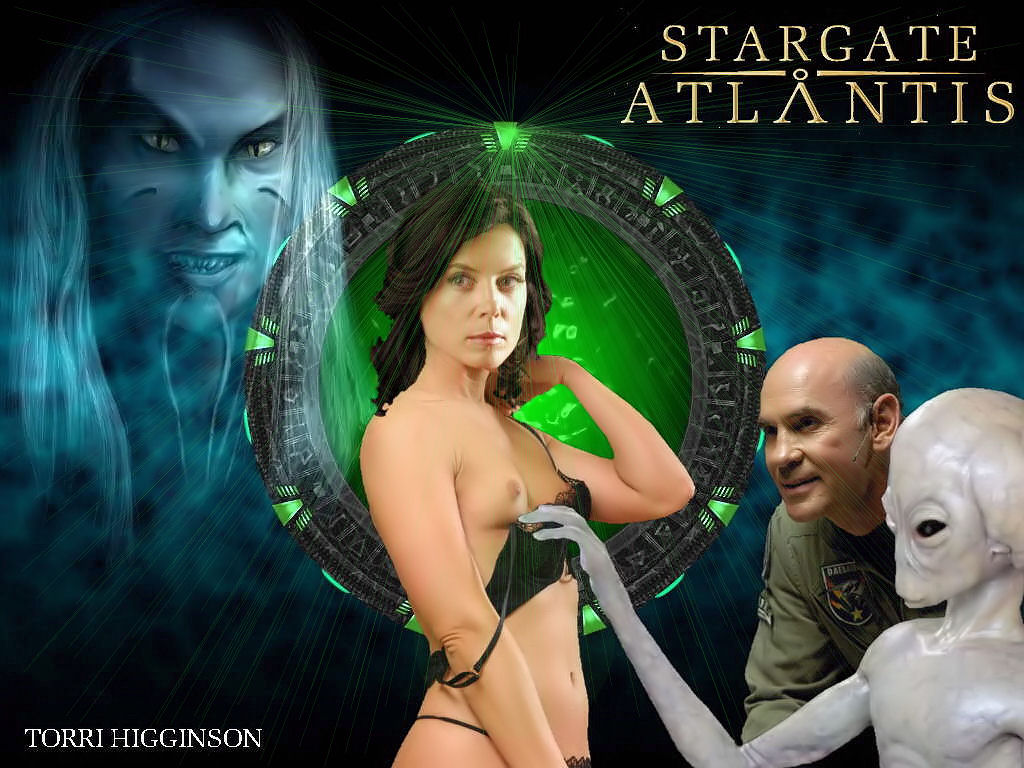 Asgard Elizabeth_Weir Mitch_Pileggi Stargate Stargate_Atlantis Steven_Caldwell Thor Torri_Higginson Wraith fakes