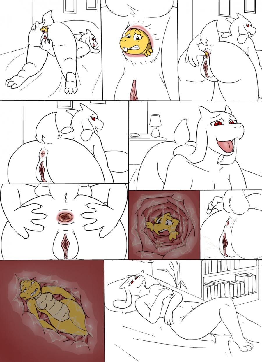 Post 3249219: Alphys livinlovindude Toriel Undertale