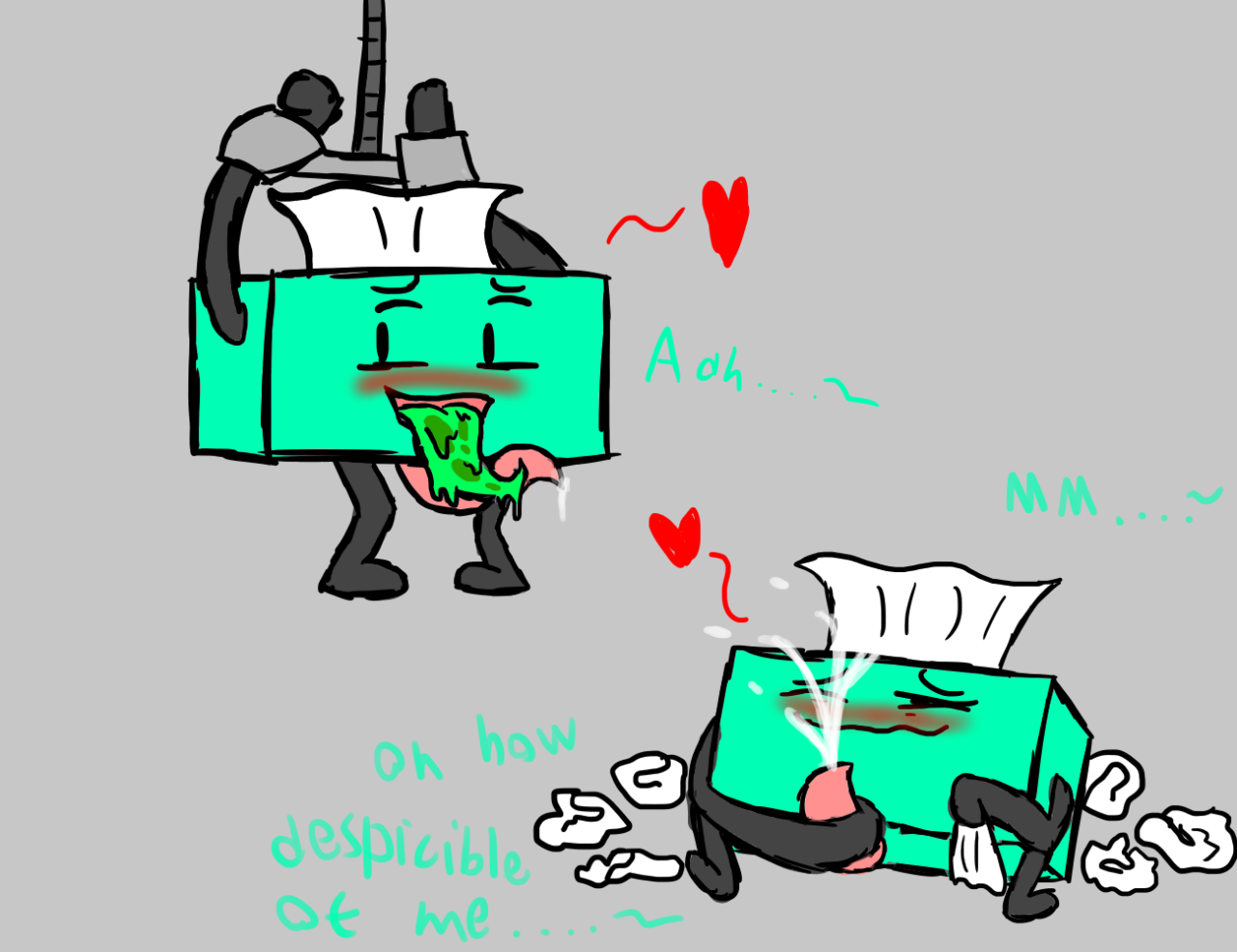 Tissues inanimate insanity