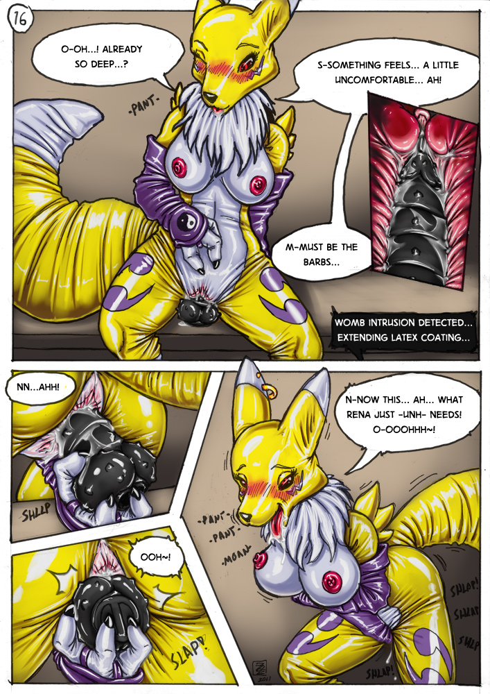 Latex Furry Transformation Porn Comics - Post 752072: cosplay Digimon Renamon S-nina