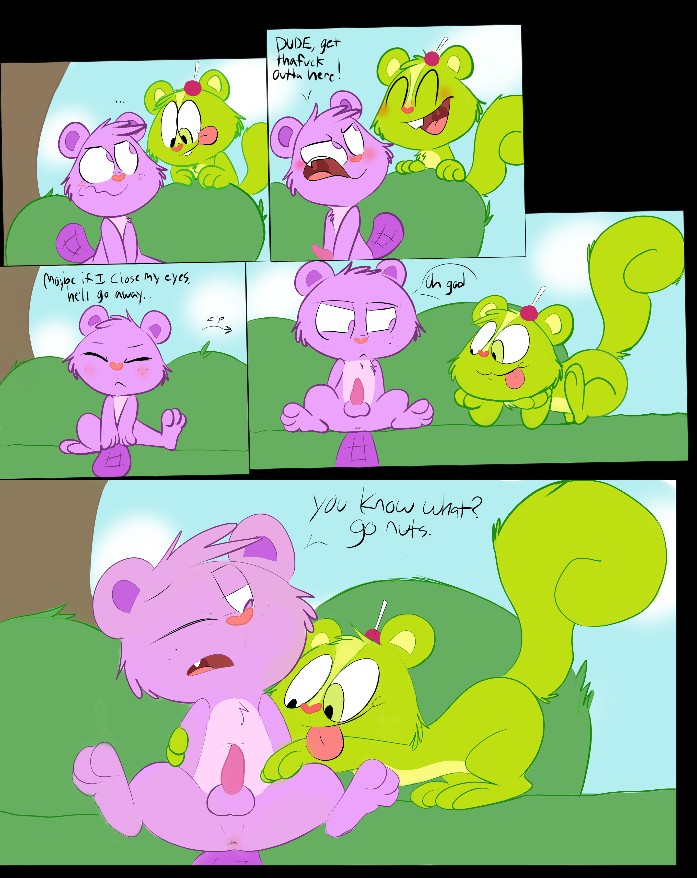 Post 3660371 Comic Happy Tree Friends Kippykat Nutty Toothy