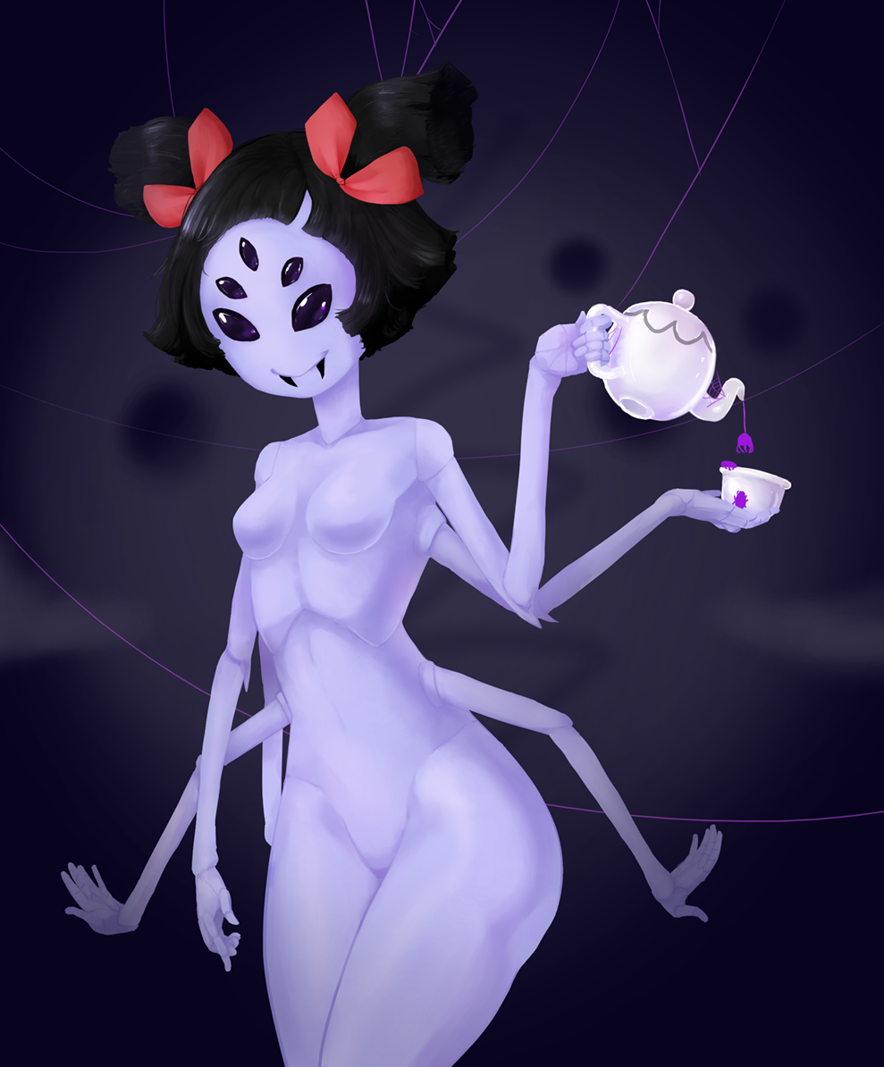 Post 1707772: fatmanass Muffet Undertale