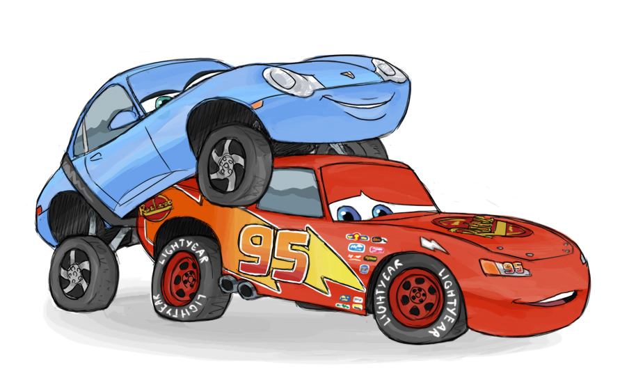 Post 1092900 Cars Lightning McQueen Sally Carrera