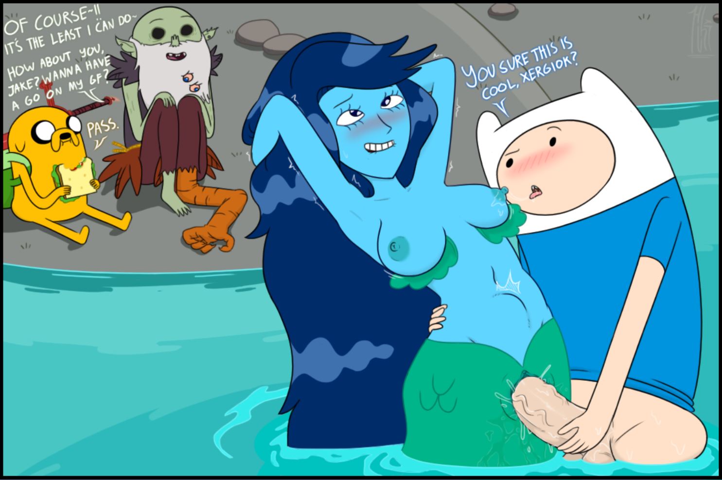 Rule 34 mermaid
