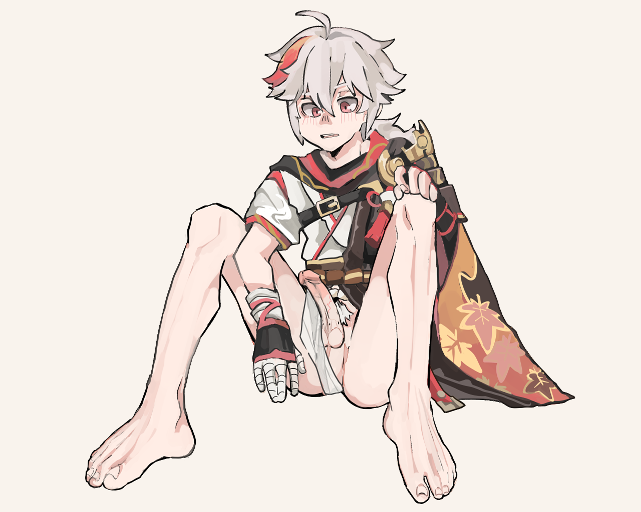 Kazuha feet