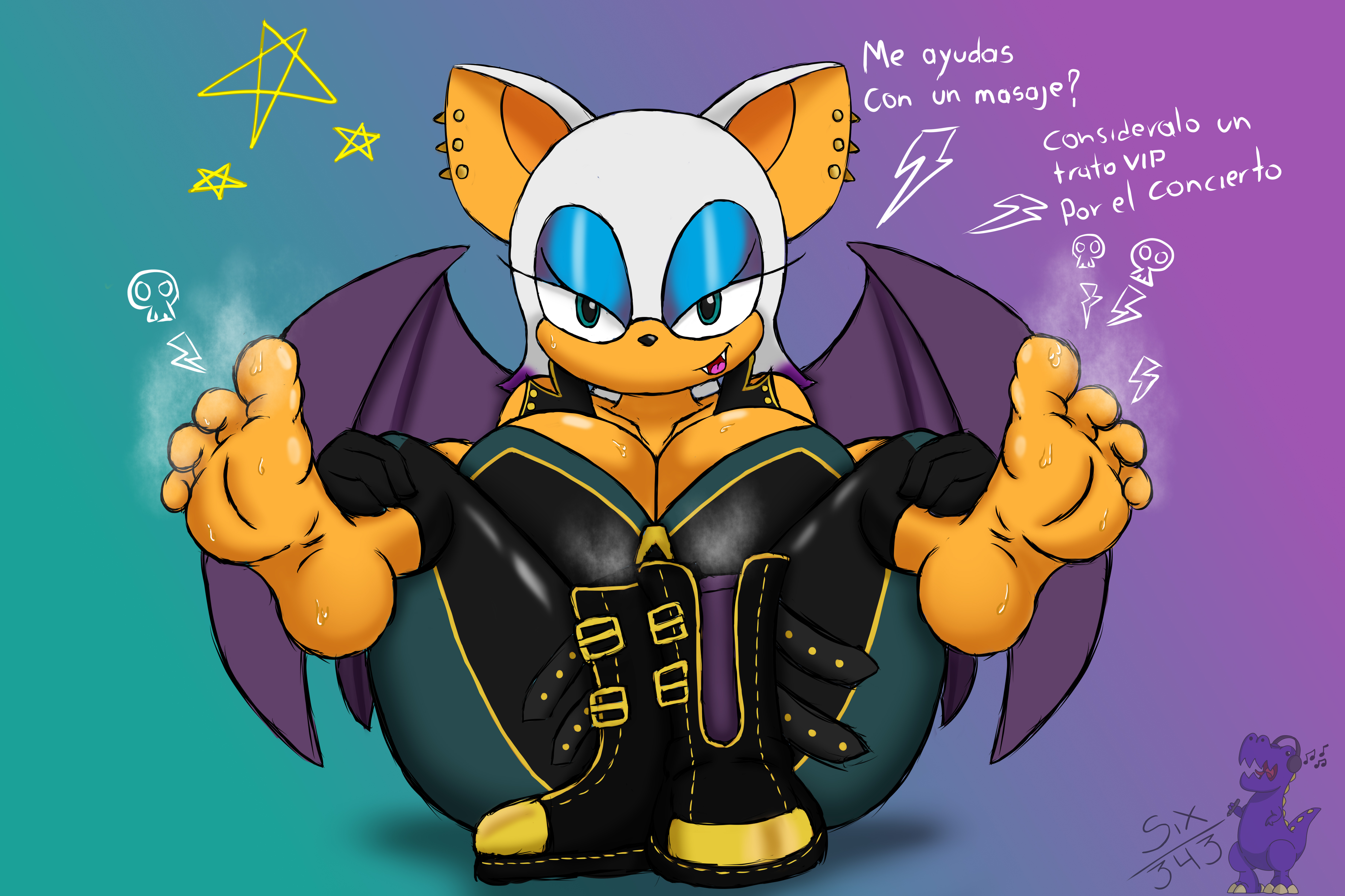 Rouge_the_Bat Sonic_the_Hedgehog_(series) six343