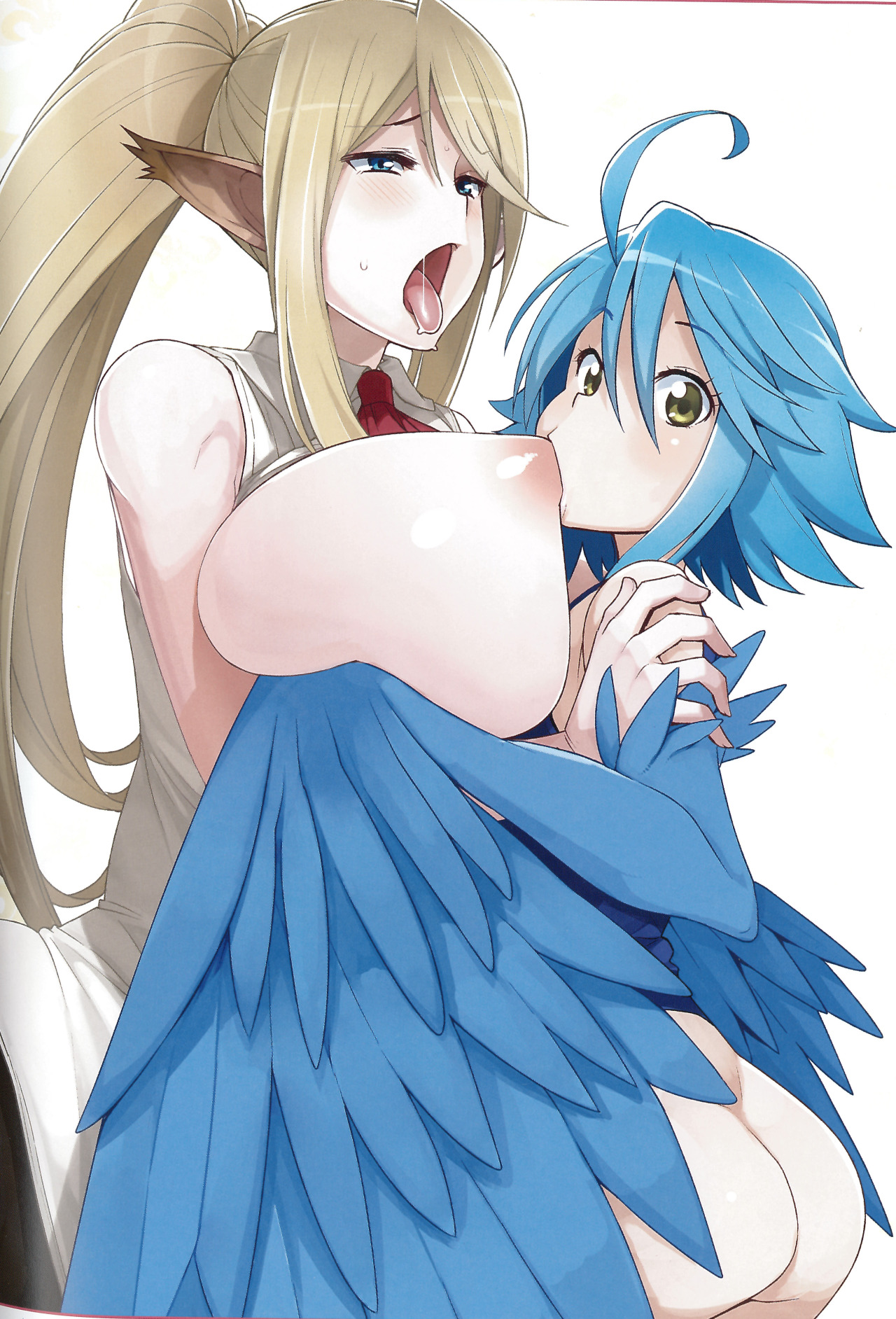 Alannation Centorea_Shianus Monster_Musume:_Everyday_Life_With_Monster_Girls Papi centaur harpy