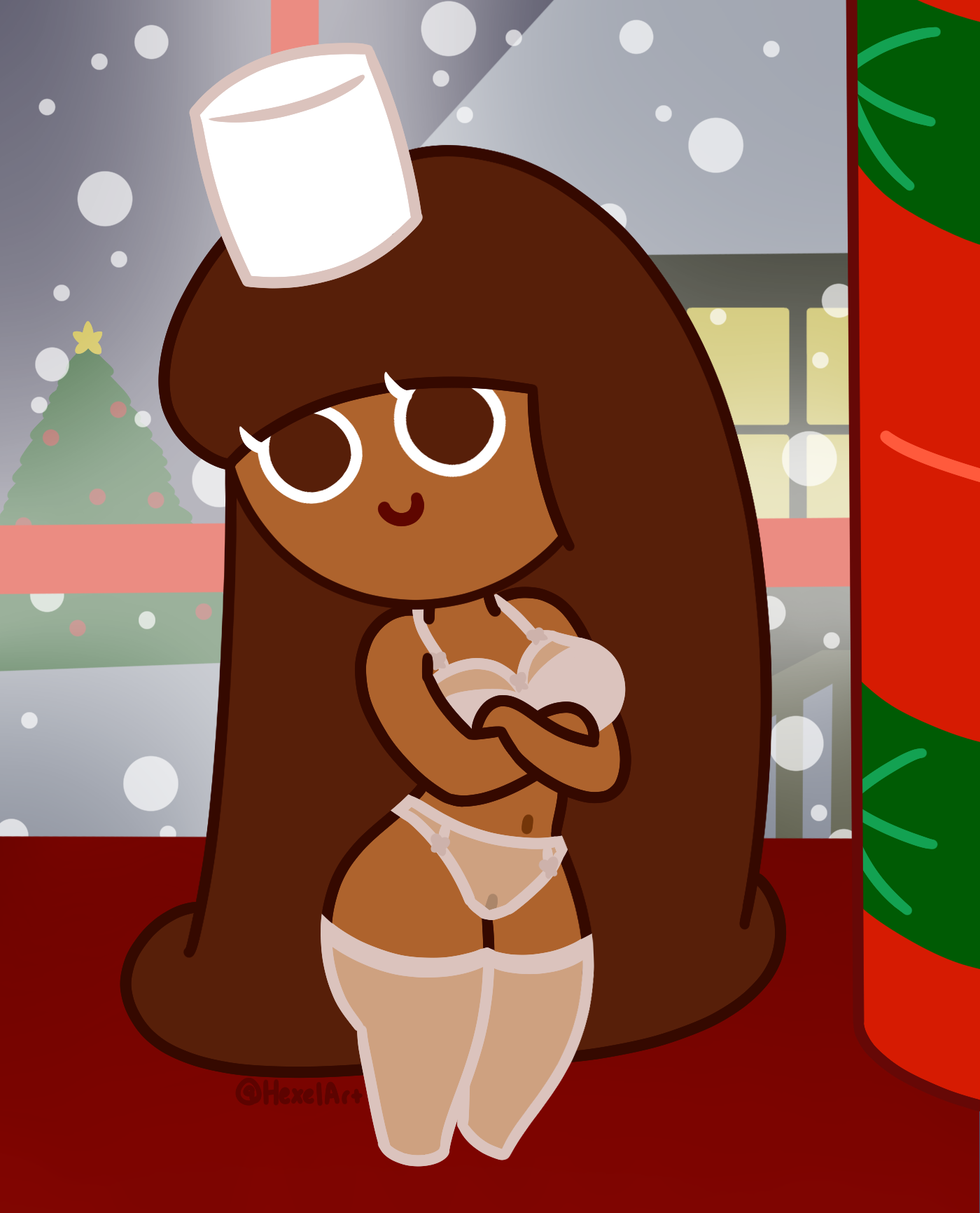 Cocoa_Cookie Cookie_Run HexelArt