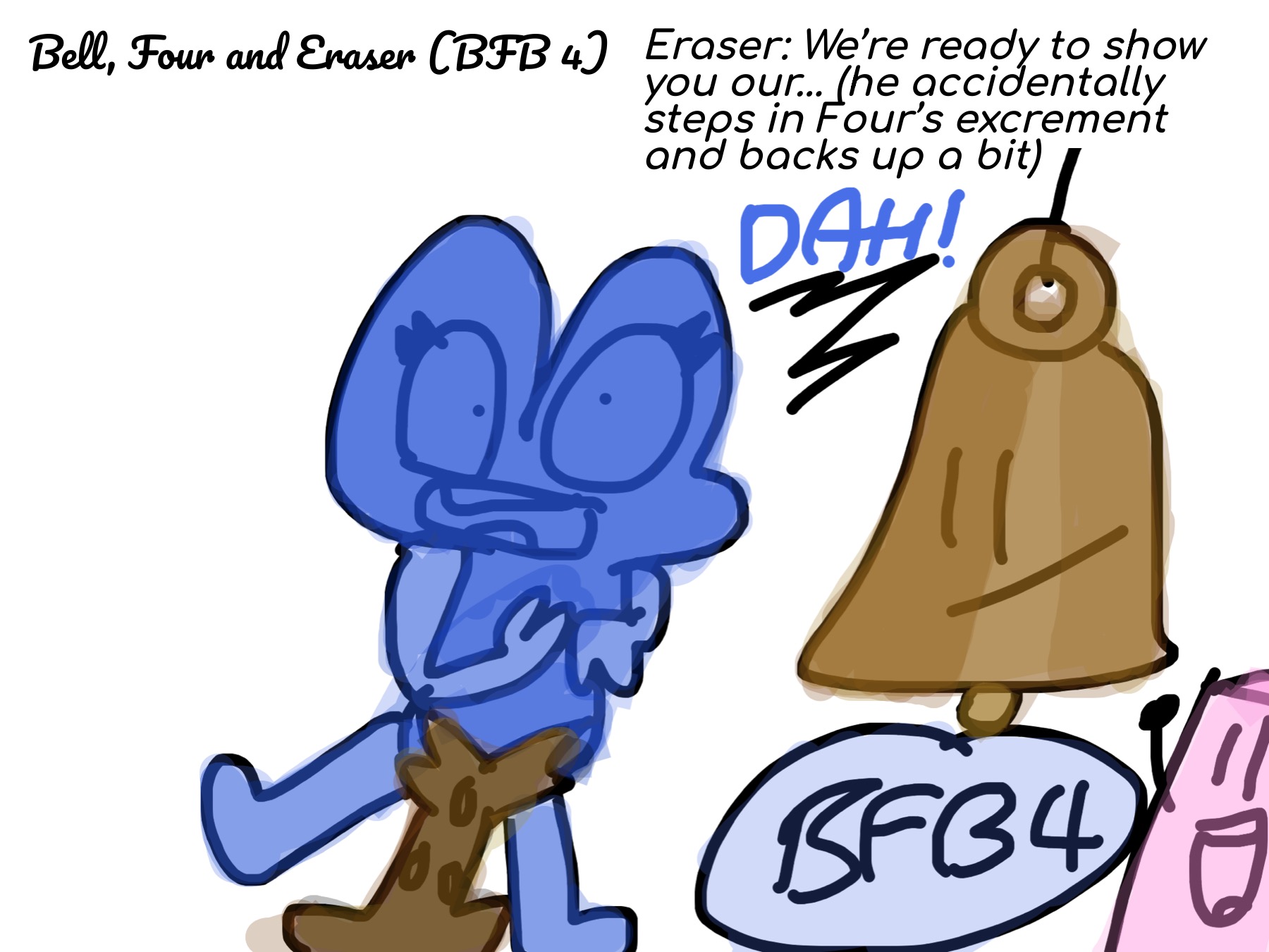 Eraser - Post 4223675: Battle_for_Dream_Island Bell Eraser Four PonyCentral