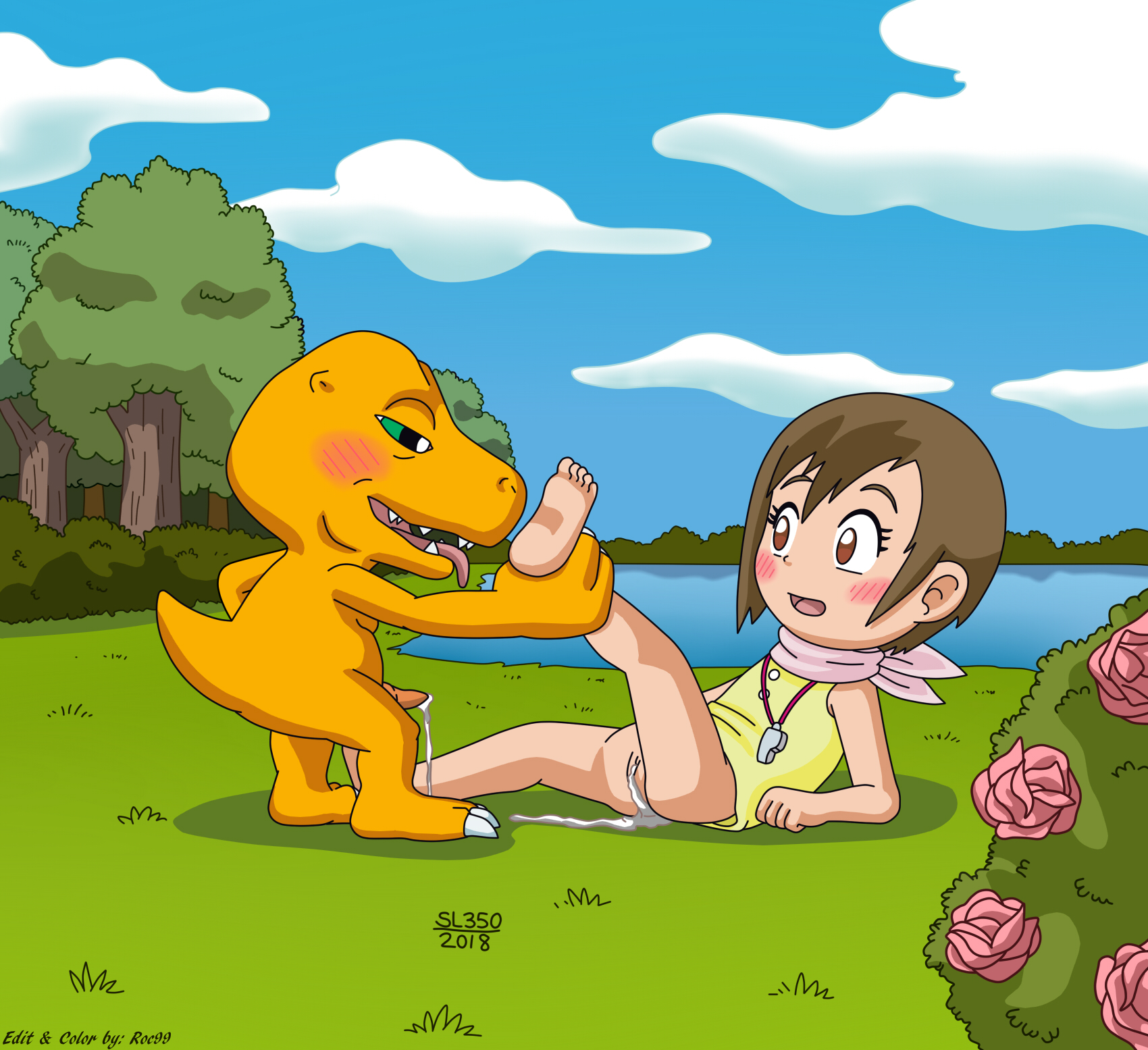 Post 2597971: Agumon Digimon Digimon_Adventure Kari_Kamiya Roc99  ShadowLink350