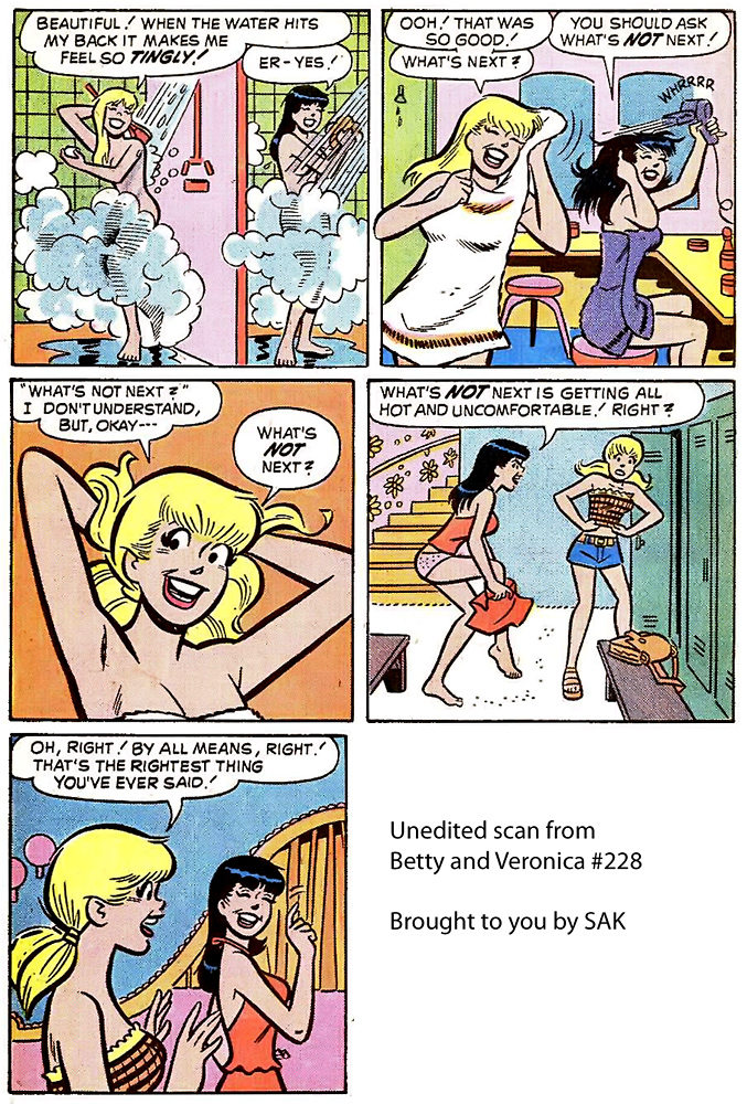 Archie_Comics Betty_Cooper Dan_Decarlo Veronica_Lodge sak