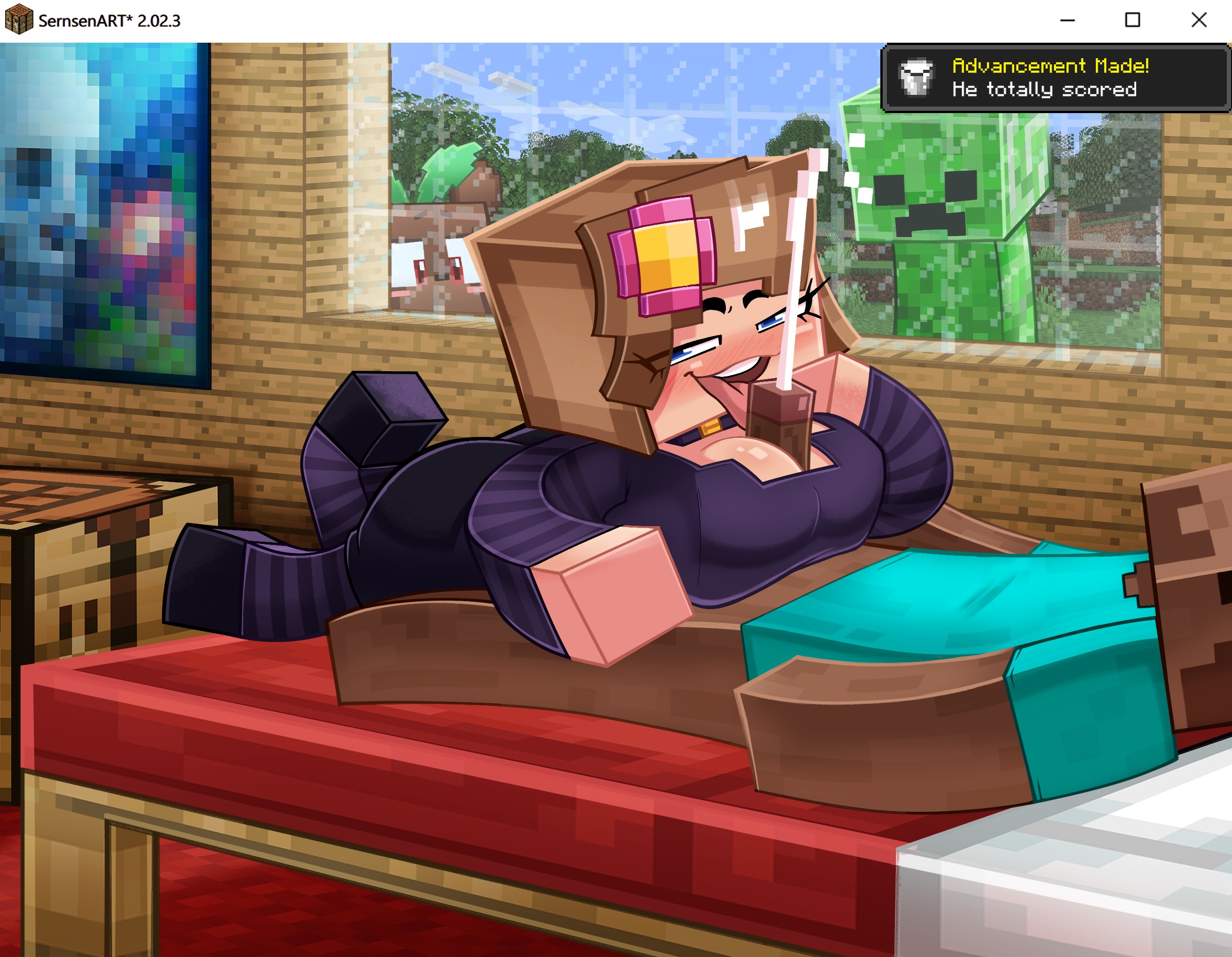 Post 5607346: Jenny_Belle Minecraft Sernse SlipperyT Steve