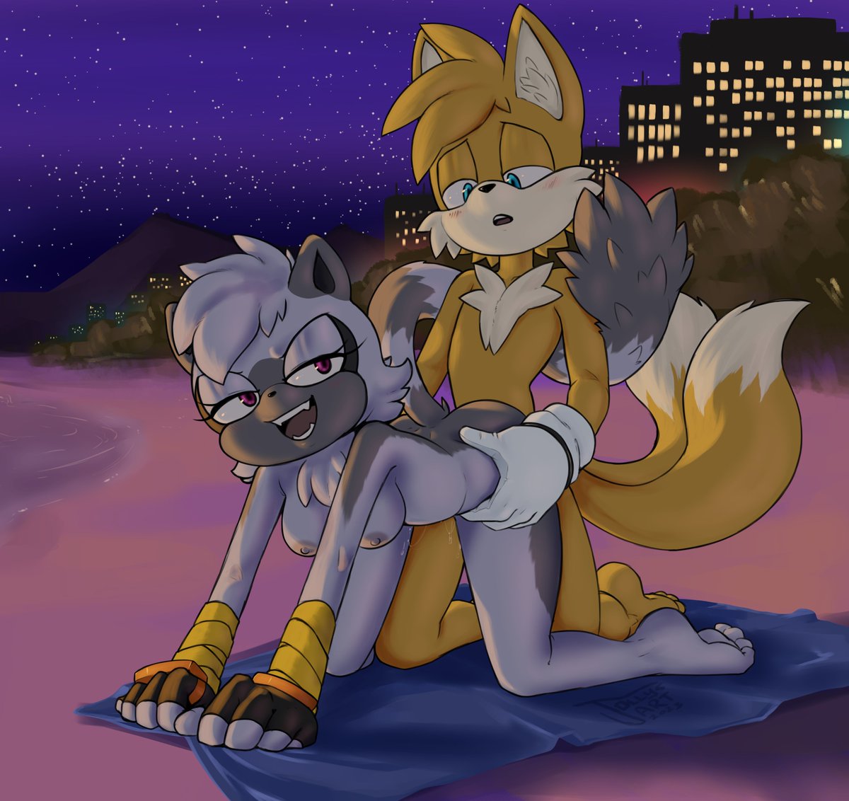 Jollysart Sonic_the_Hedgehog_(series) Tails Tangle_the_Lemur