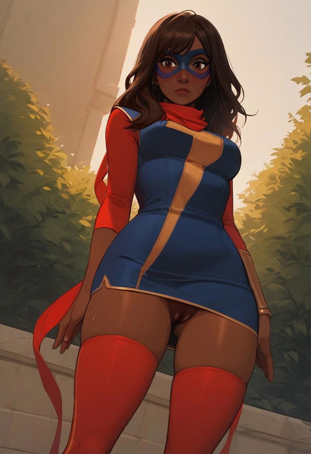 AI-generated Kamala_Khan Marvel Ms._Marvel