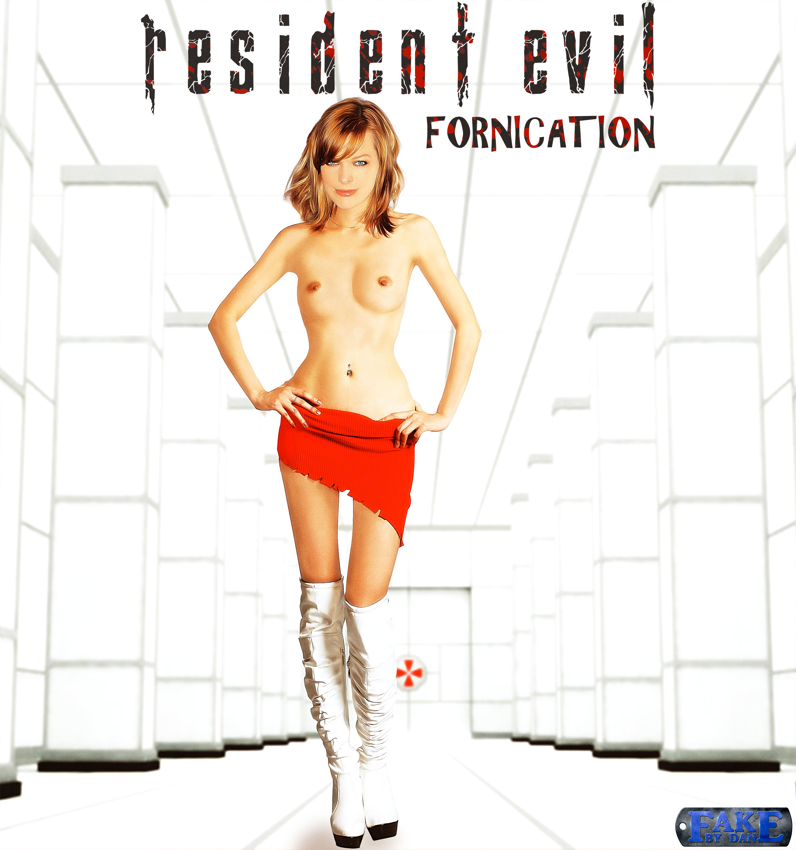 Alice_Abernathy Milla_Jovovich Resident_Evil fakebydan fakes