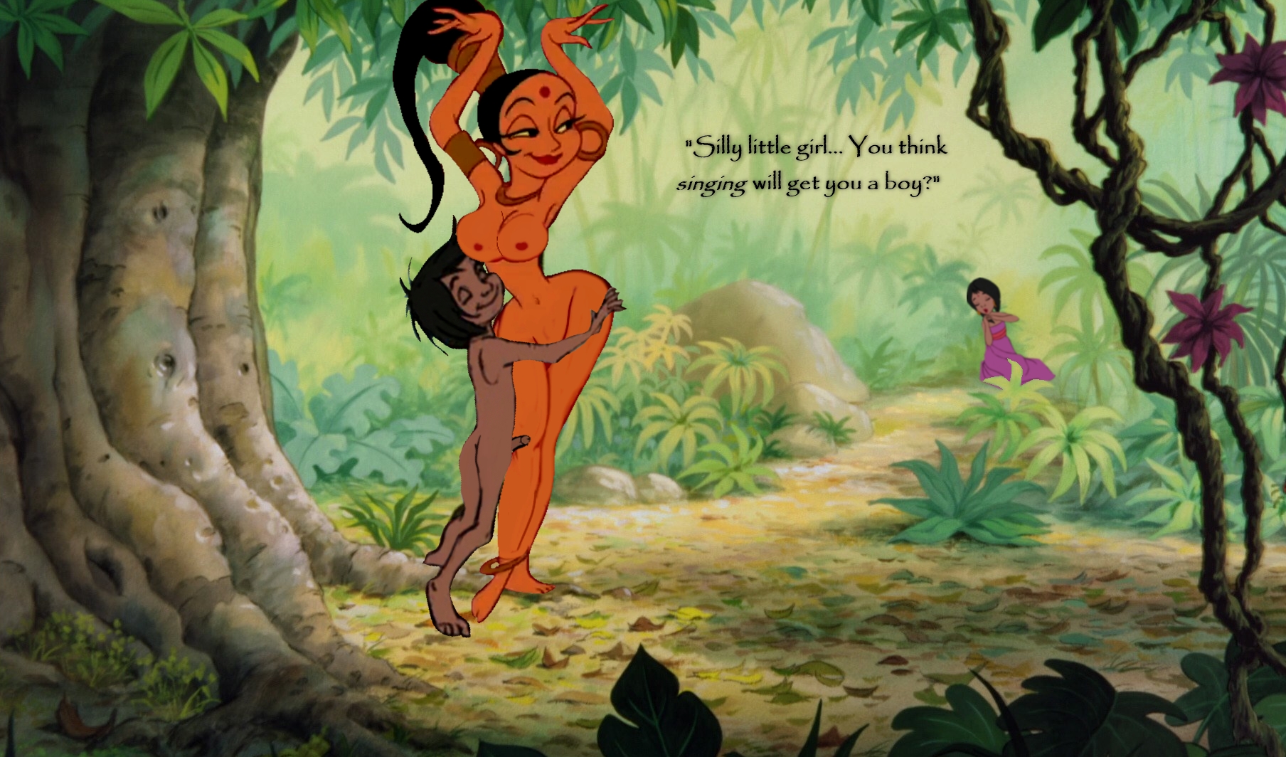 Post 3108700 Aladdinseries Crossover Edit Haremgirlsaladdin Mowgli Shanti Thejunglebook 0268